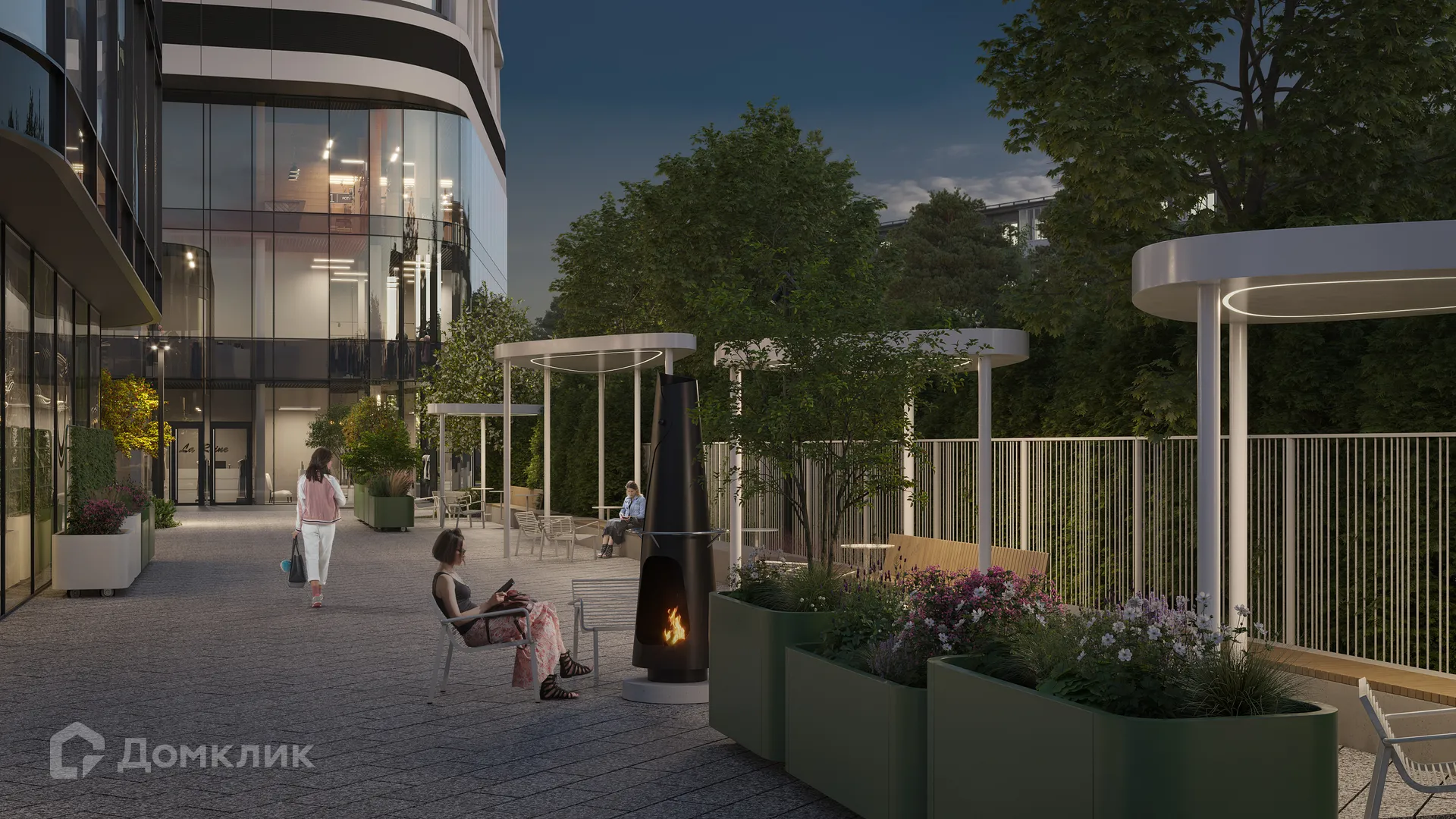 Планировка 3-комнатной квартиры 96.52 м² в ЖК Солос, г. Москва — фото 22