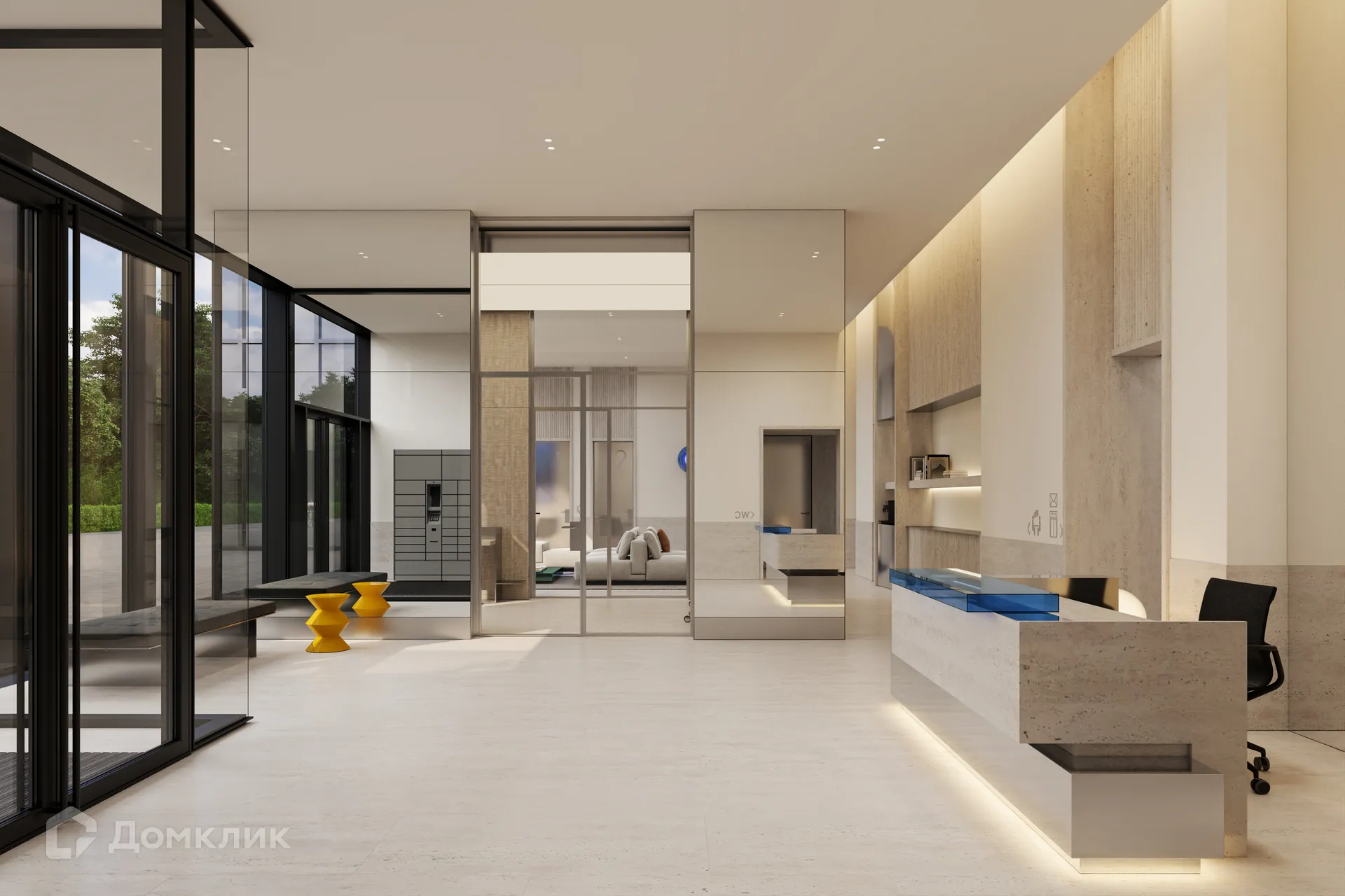 Планировка 3-комнатной квартиры 96.52 м² в ЖК Солос, г. Москва — фото 27