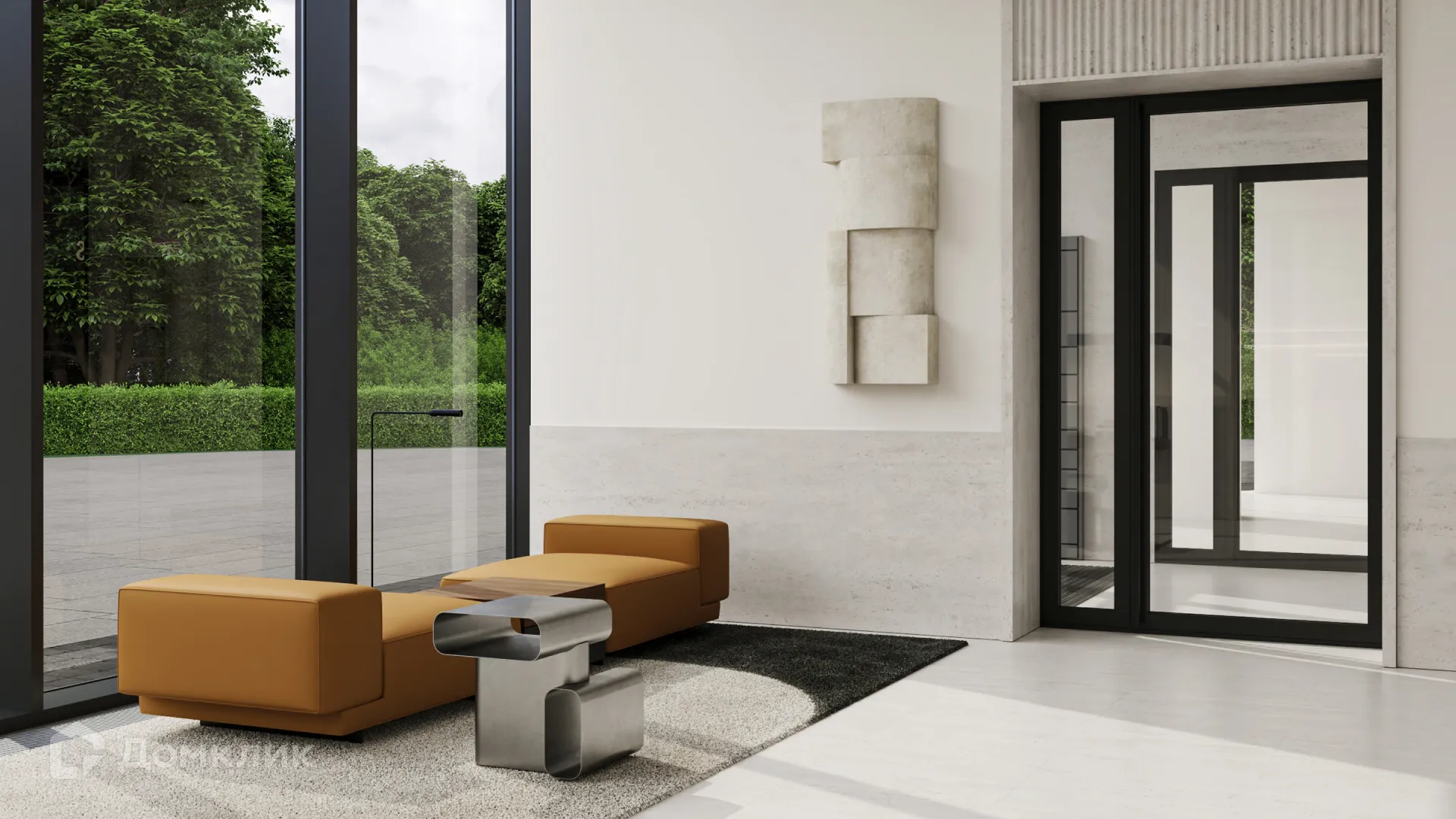 Планировка 3-комнатной квартиры 96.52 м² в ЖК Солос, г. Москва — фото 33