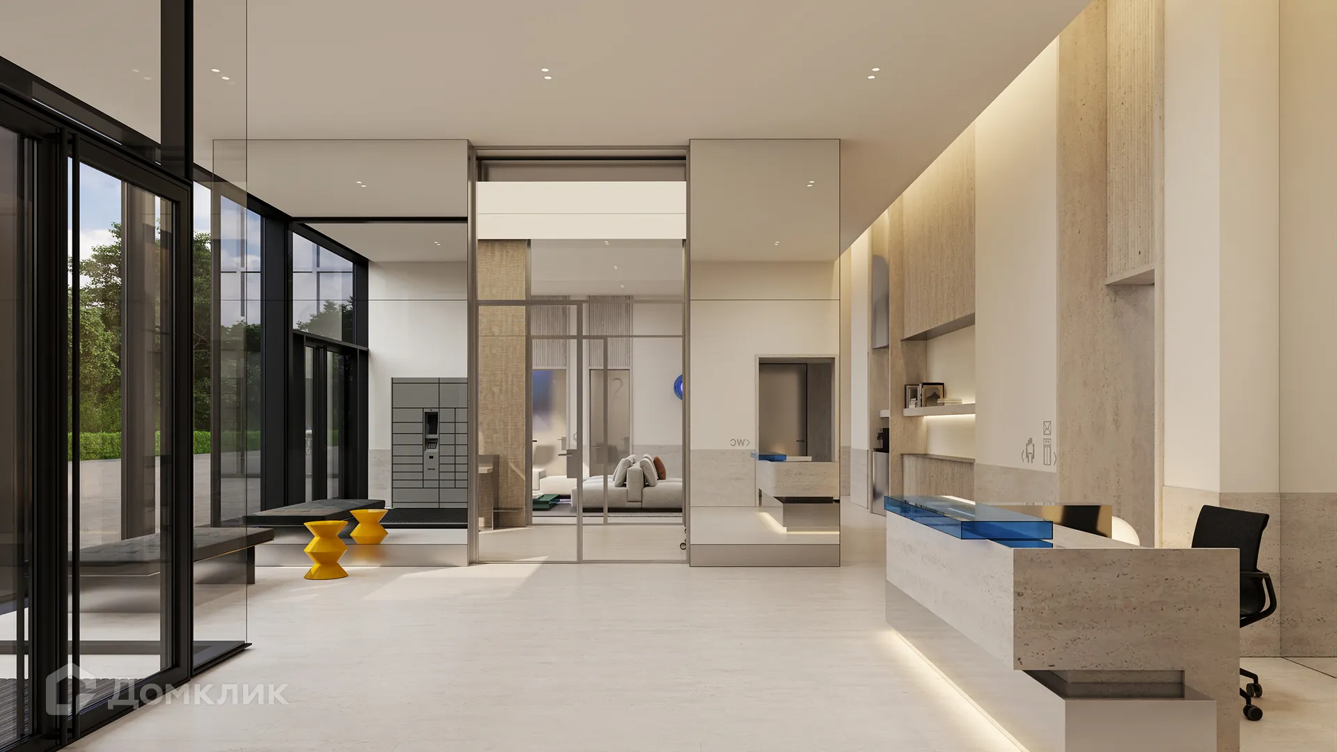 Планировка 3-комнатной квартиры 96.52 м² в ЖК Солос, г. Москва — фото 44