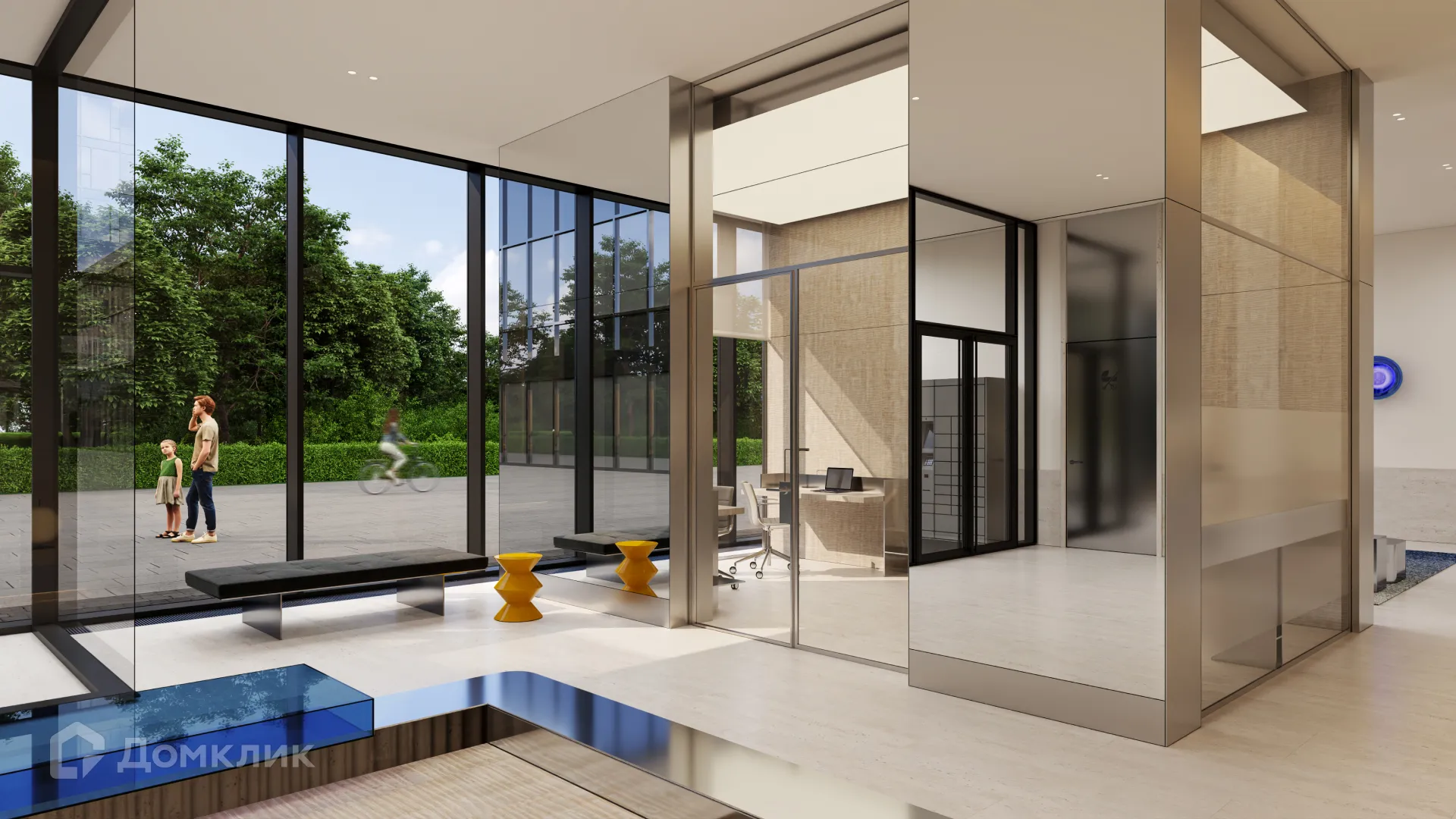 Планировка 3-комнатной квартиры 96.52 м² в ЖК Солос, г. Москва — фото 45