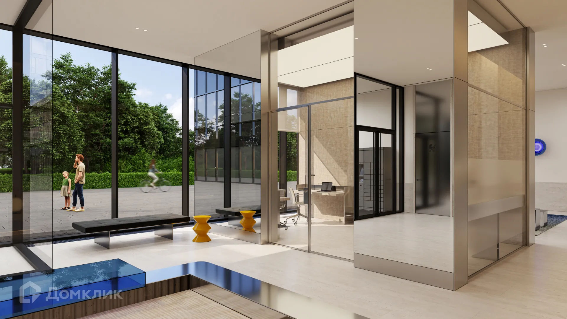 Планировка 3-комнатной квартиры 96.52 м² в ЖК Солос, г. Москва — фото 46