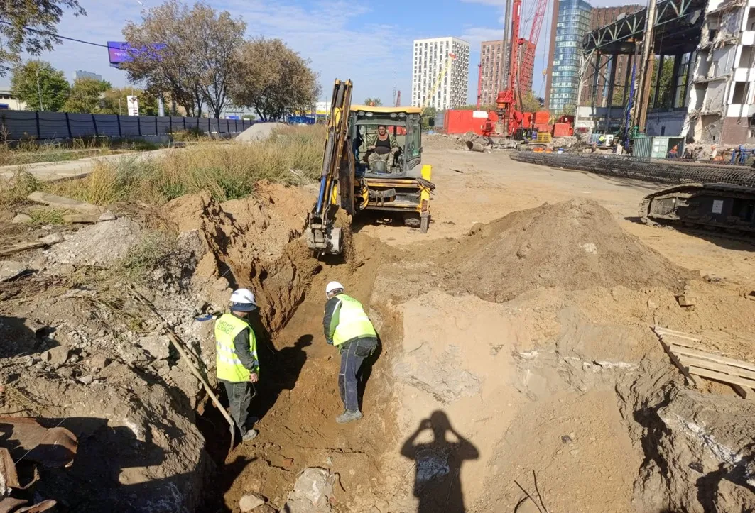 Солос ход строительства