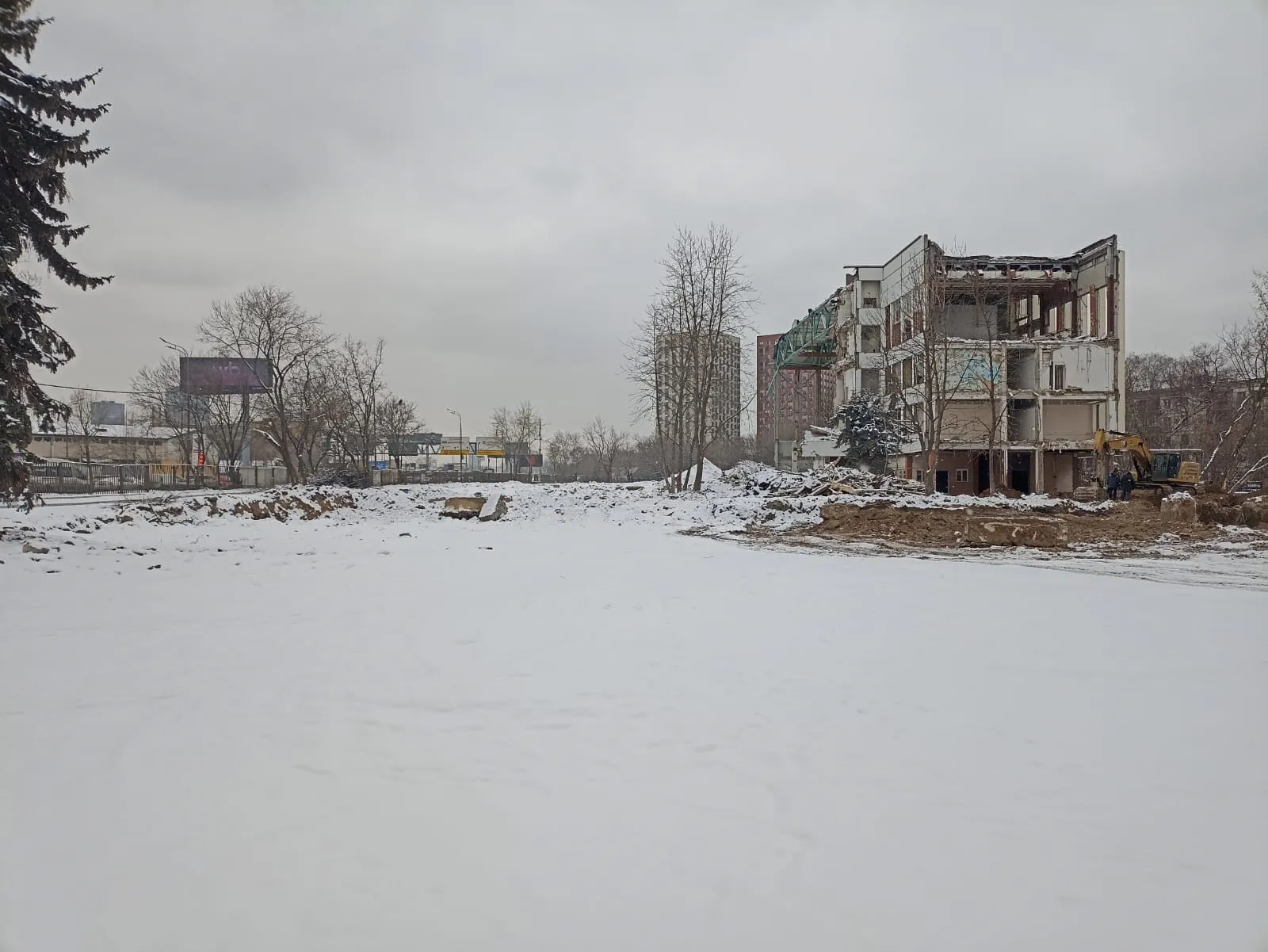 Солос ход строительства