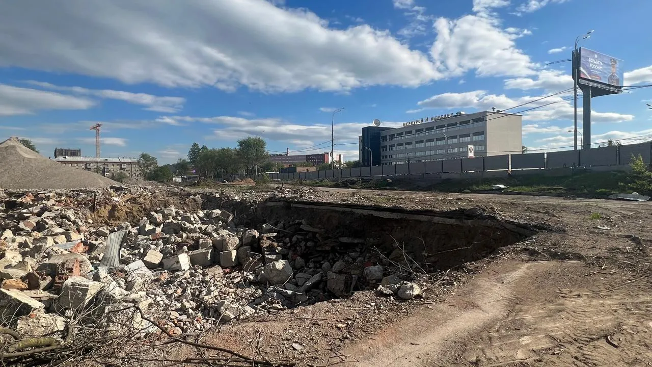 Солос ход строительства