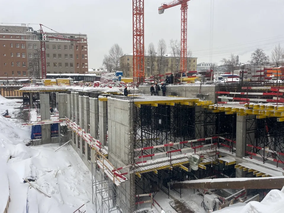 ЖК Татарская 35 ход строительства