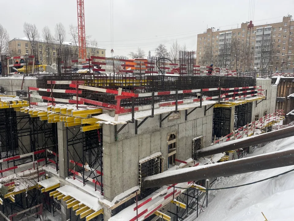 ЖК Татарская 35 ход строительства