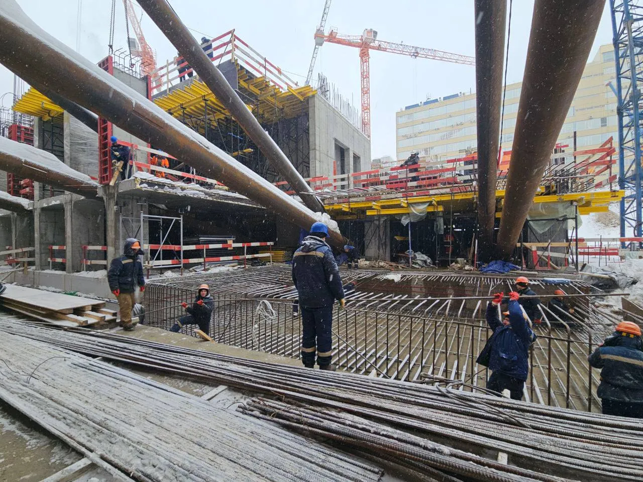ЖК Татарская 35 ход строительства