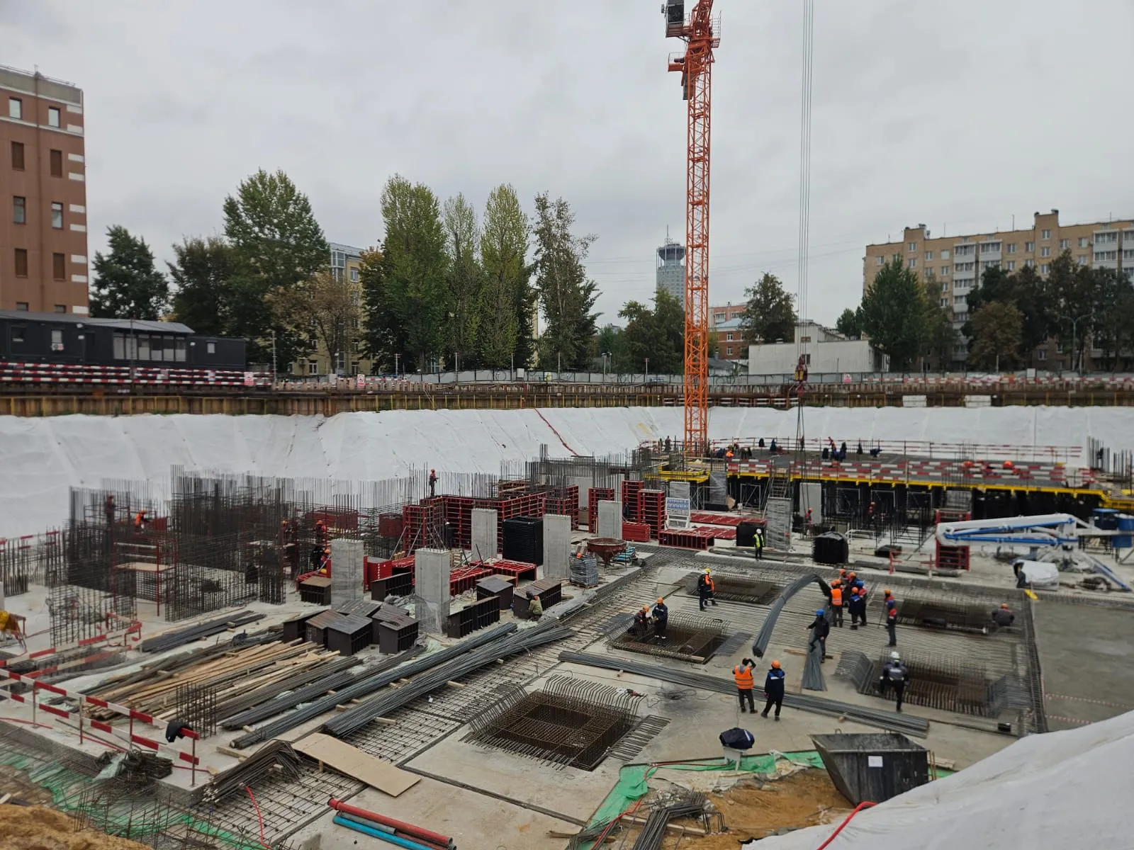 ЖК Татарская 35 ход строительства
