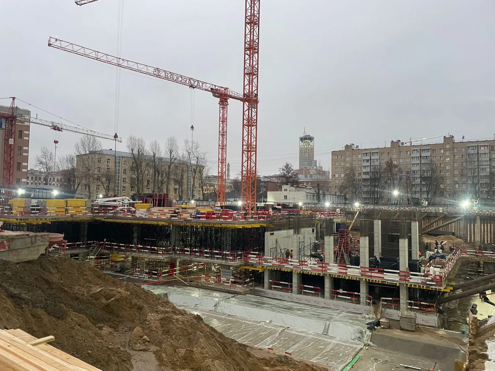 ЖК Татарская 35 ход строительства