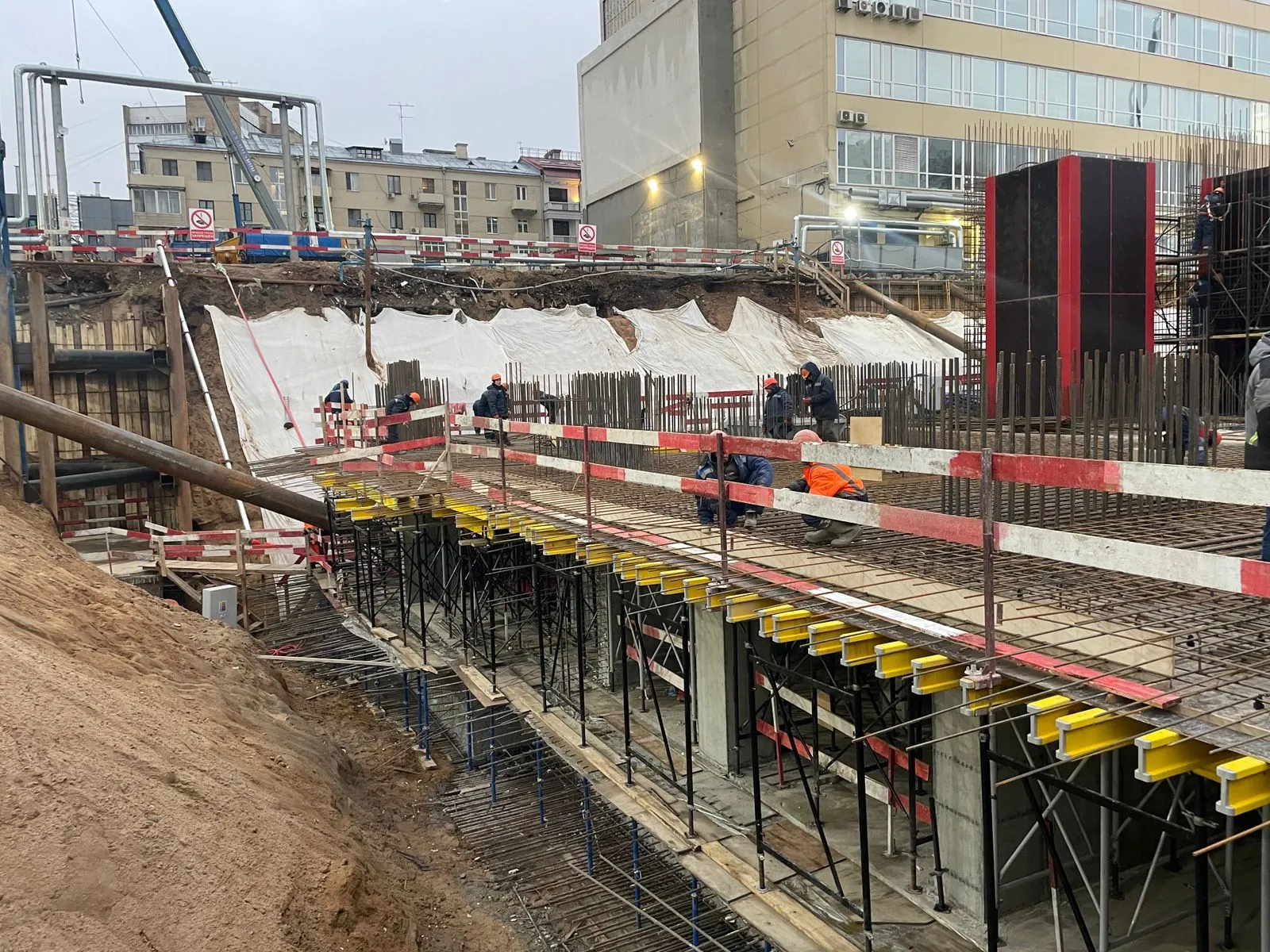 ЖК Татарская 35 ход строительства