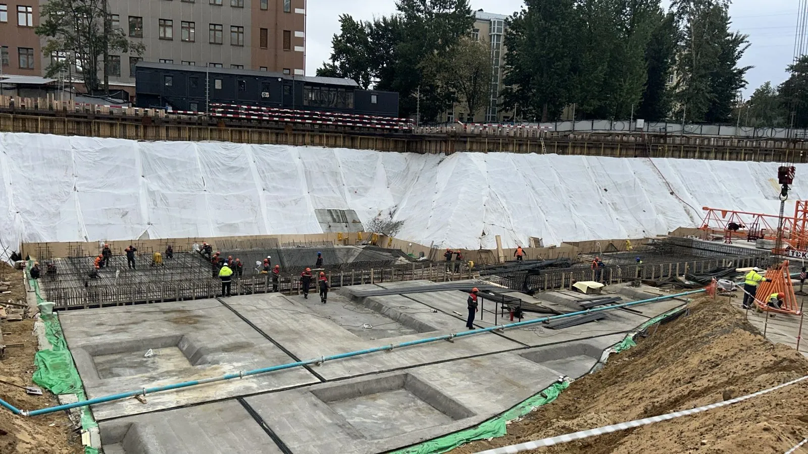 ЖК Татарская 35 ход строительства