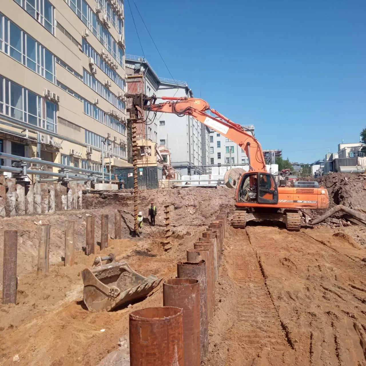 ЖК Татарская 35 ход строительства