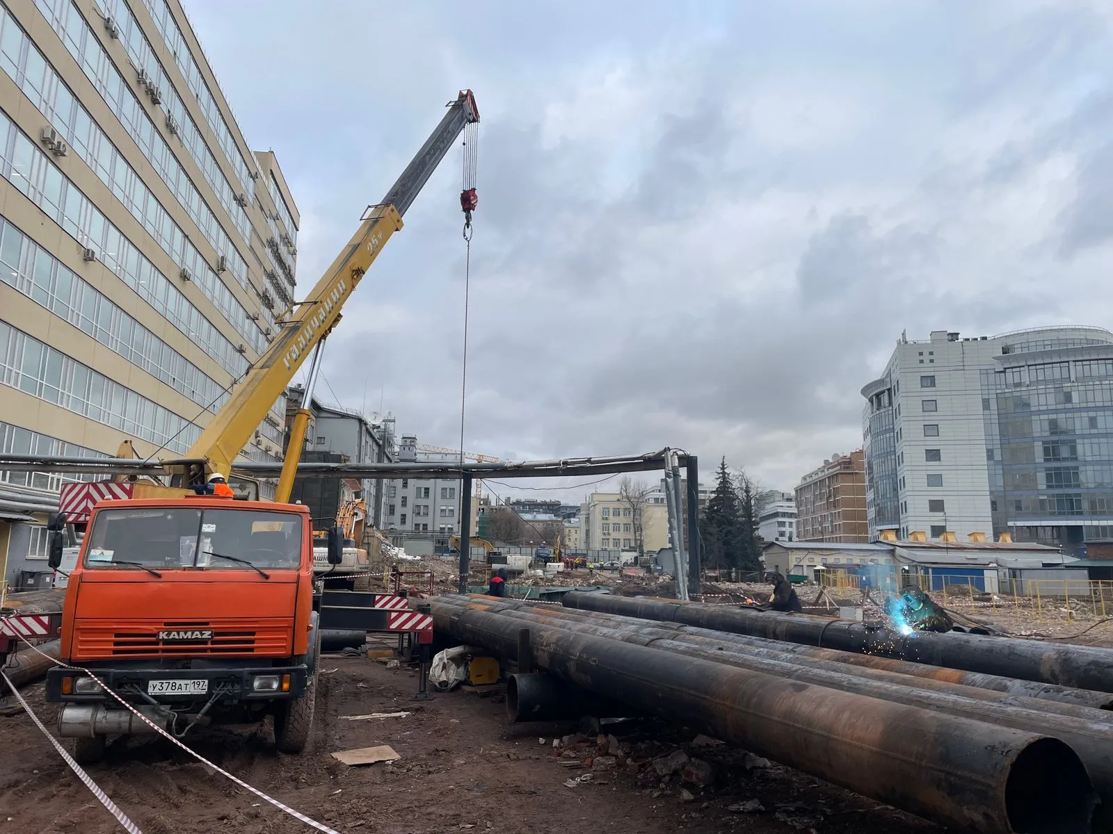 ЖК Татарская 35 ход строительства