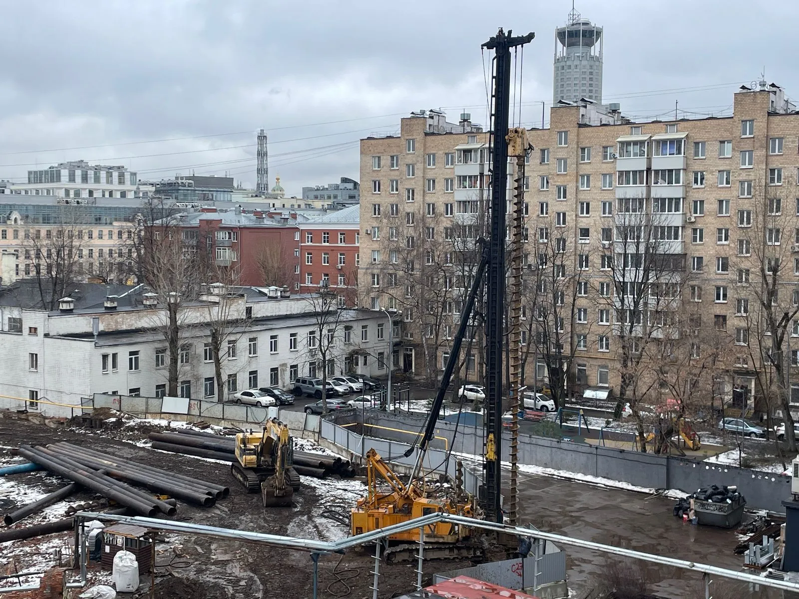 ЖК Татарская 35 ход строительства