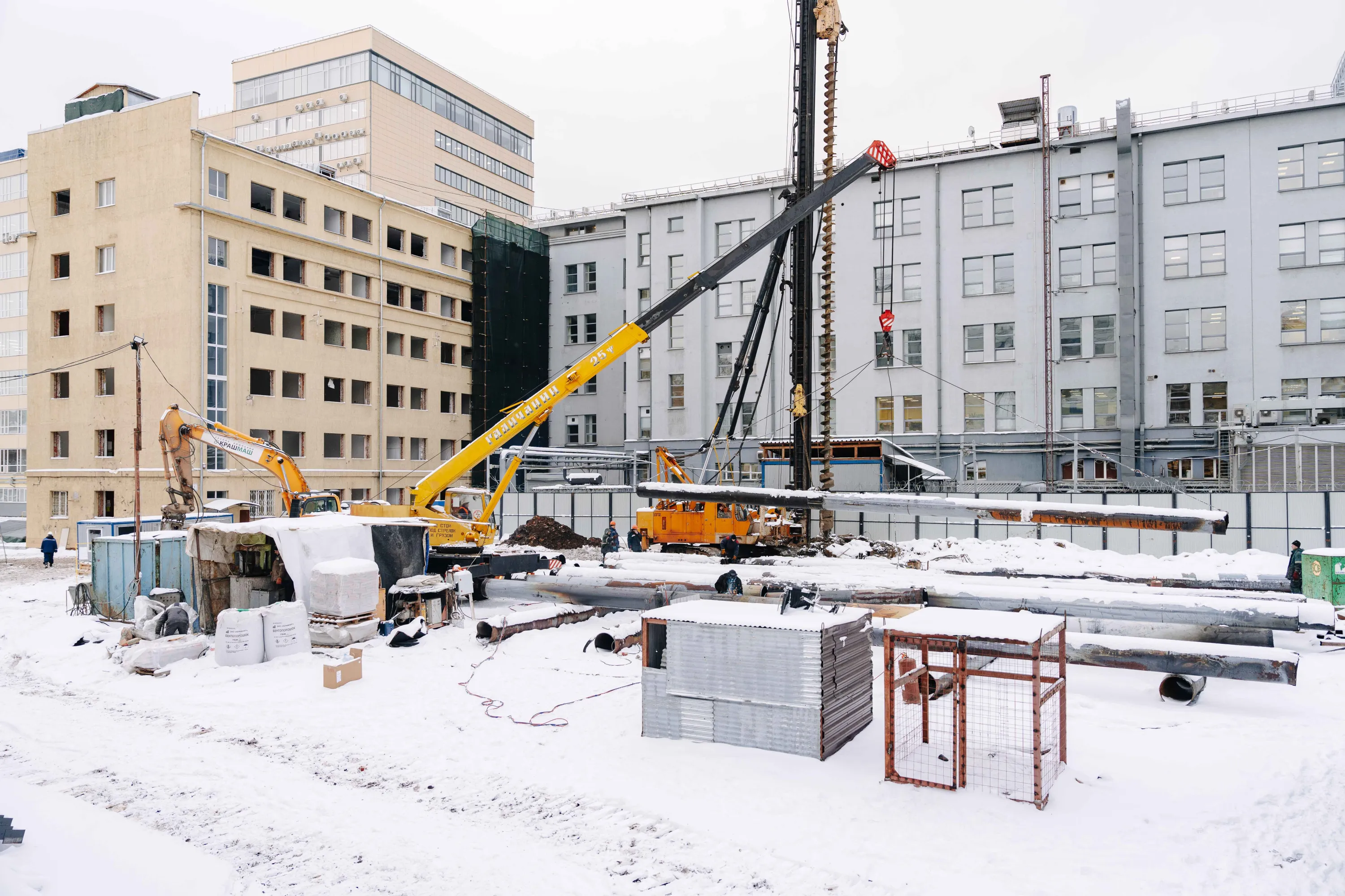 ЖК Татарская 35 ход строительства