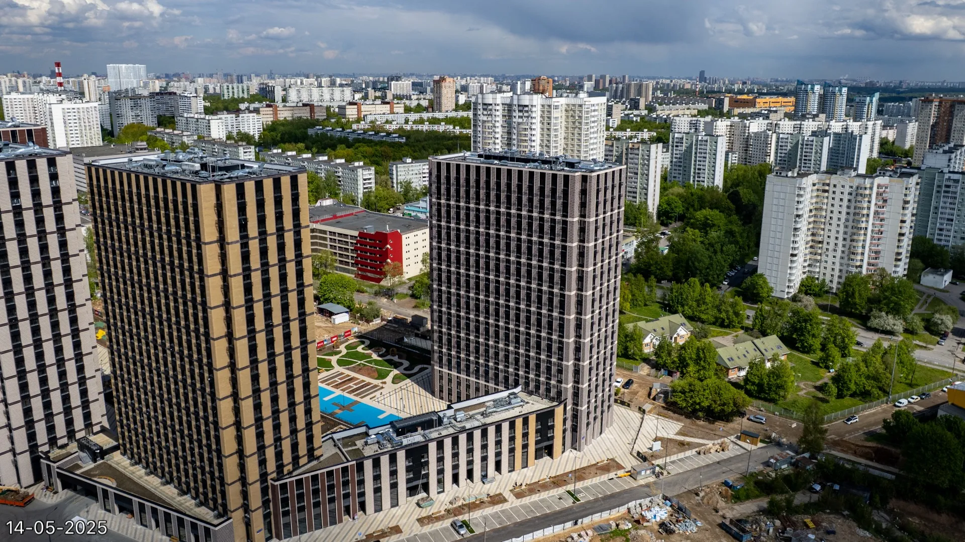 ЖК Parkside (Парксайд) ход строительства