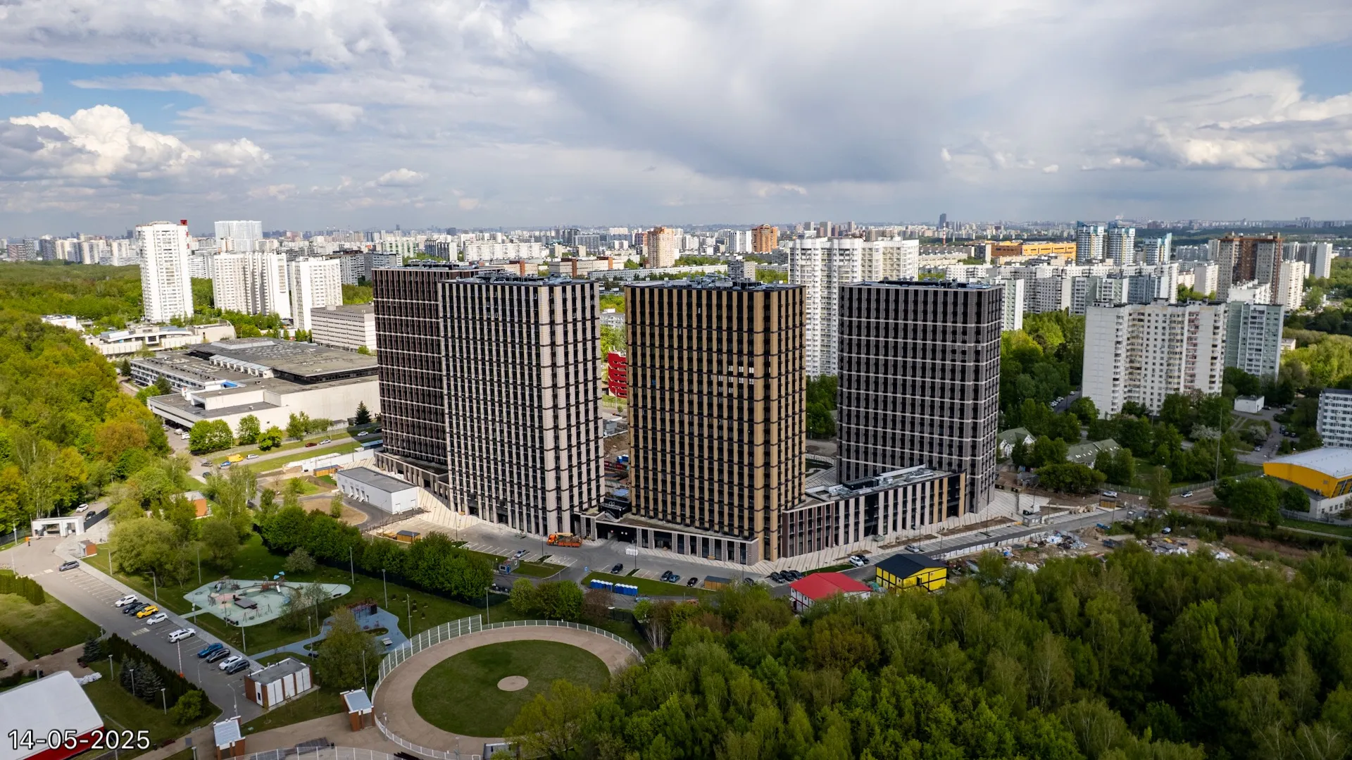 ЖК Parkside (Парксайд) ход строительства