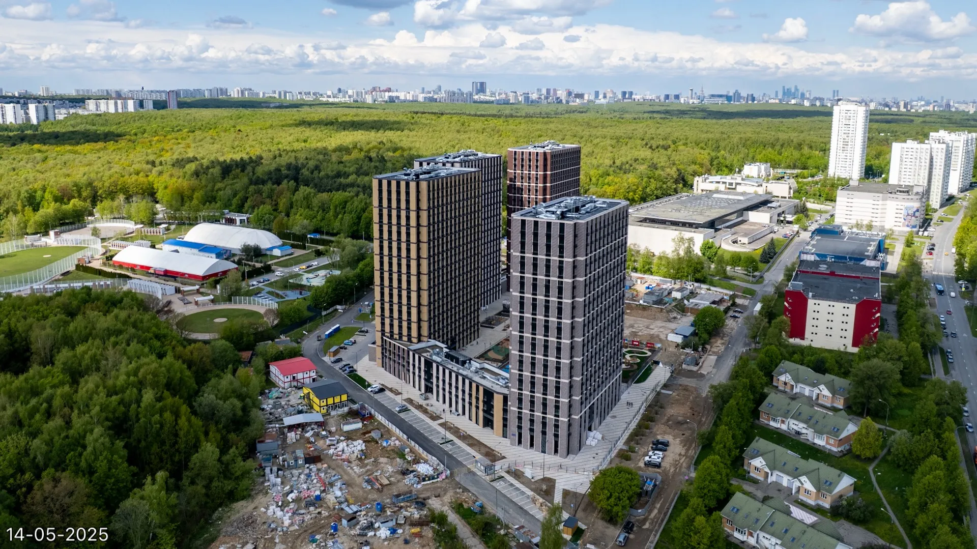 ЖК Parkside (Парксайд) ход строительства