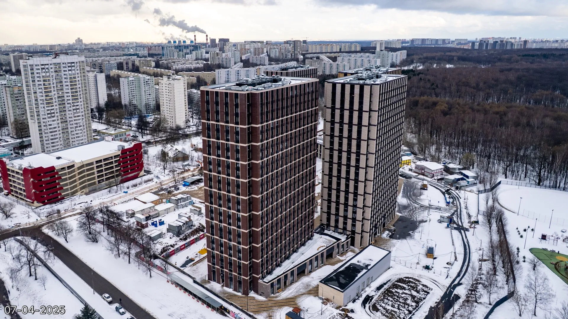 ЖК Parkside (Парксайд) ход строительства