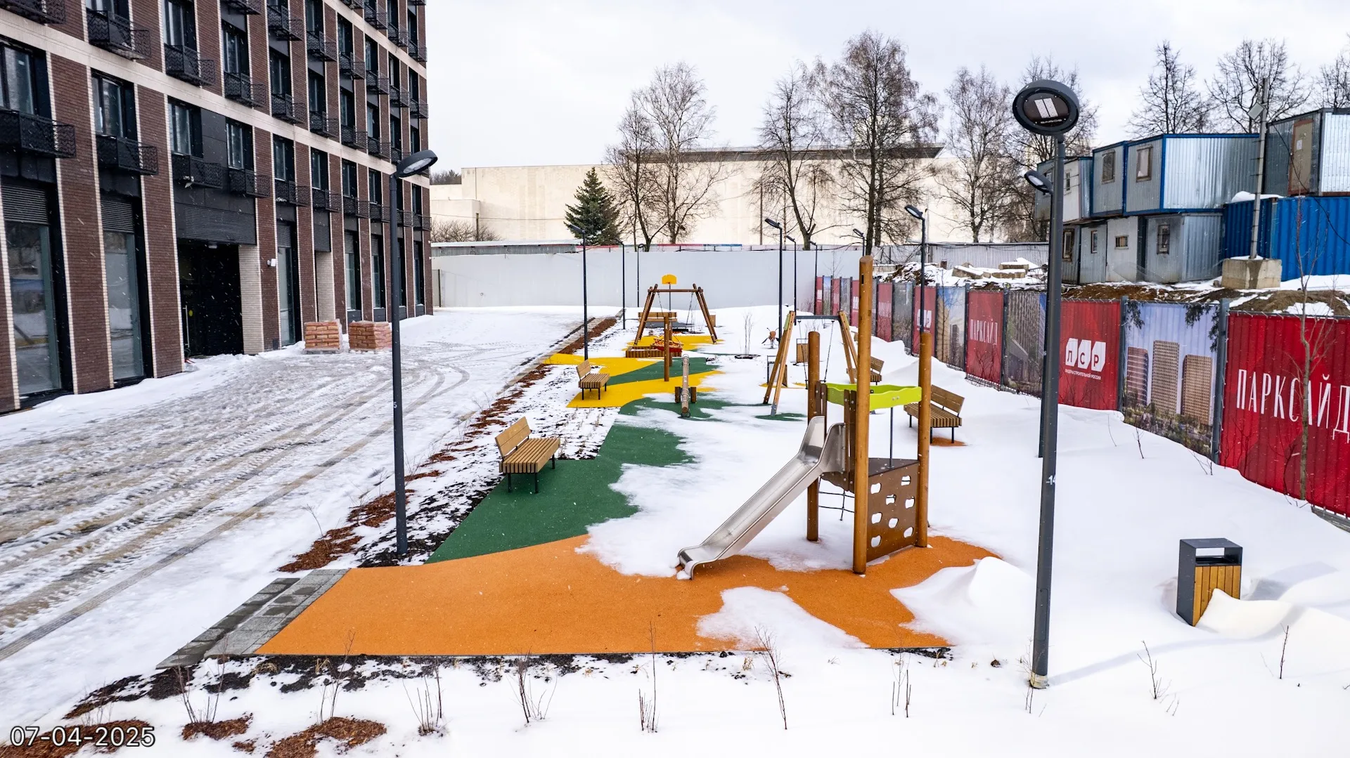 ЖК Parkside (Парксайд) ход строительства