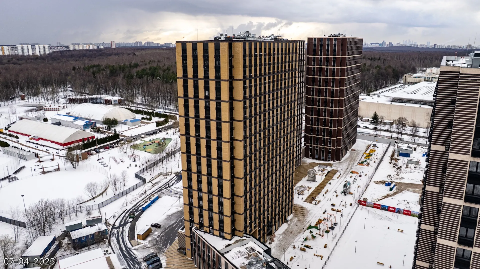 ЖК Parkside (Парксайд) ход строительства