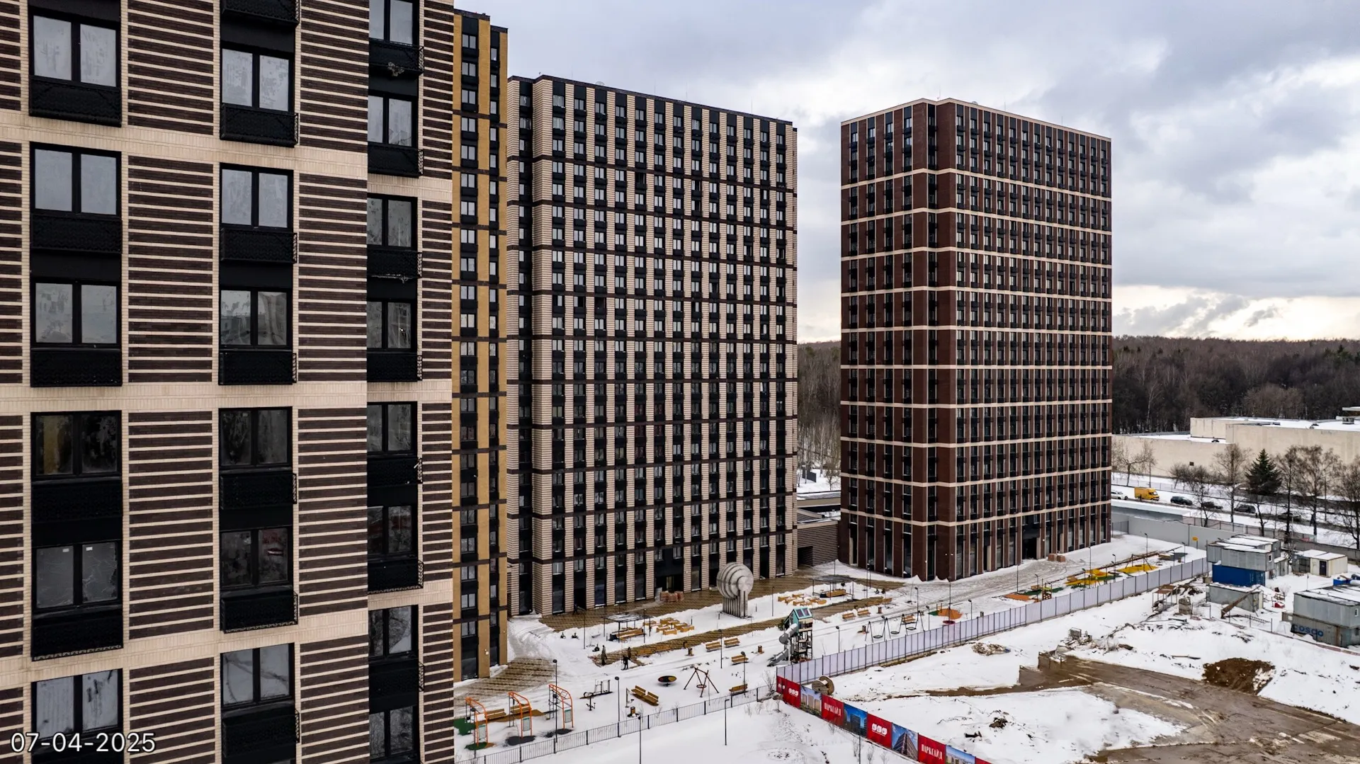 ЖК Parkside (Парксайд) ход строительства