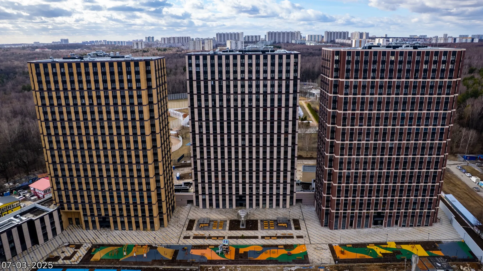 ЖК Parkside (Парксайд) ход строительства