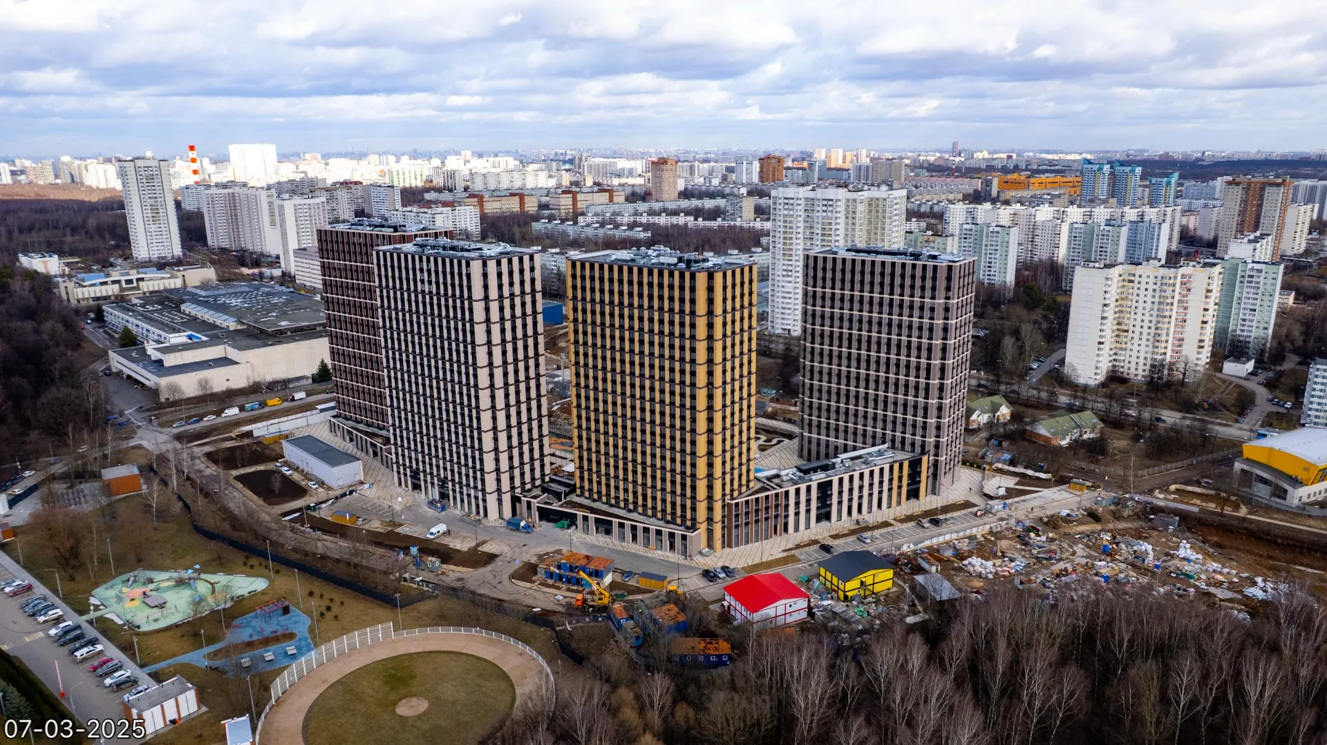 ЖК Parkside (Парксайд) ход строительства