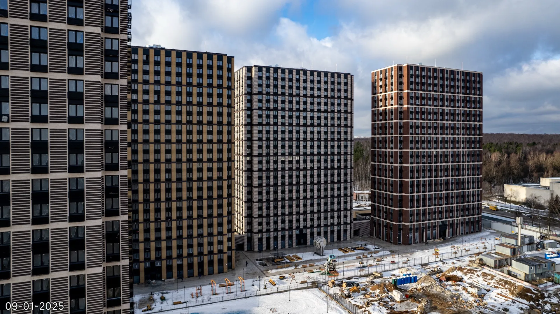 ЖК Parkside (Парксайд) ход строительства