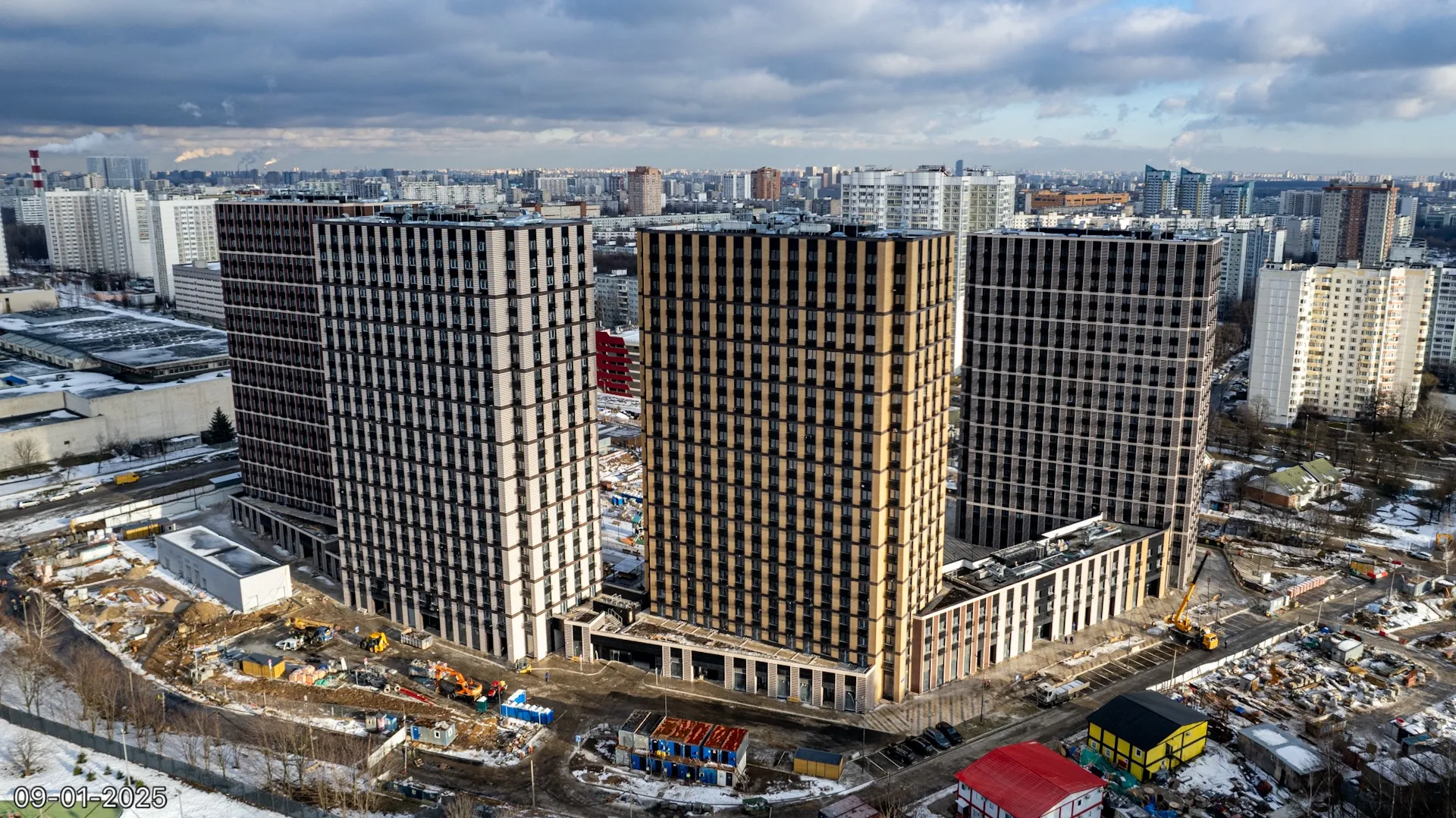 ЖК Parkside (Парксайд) ход строительства