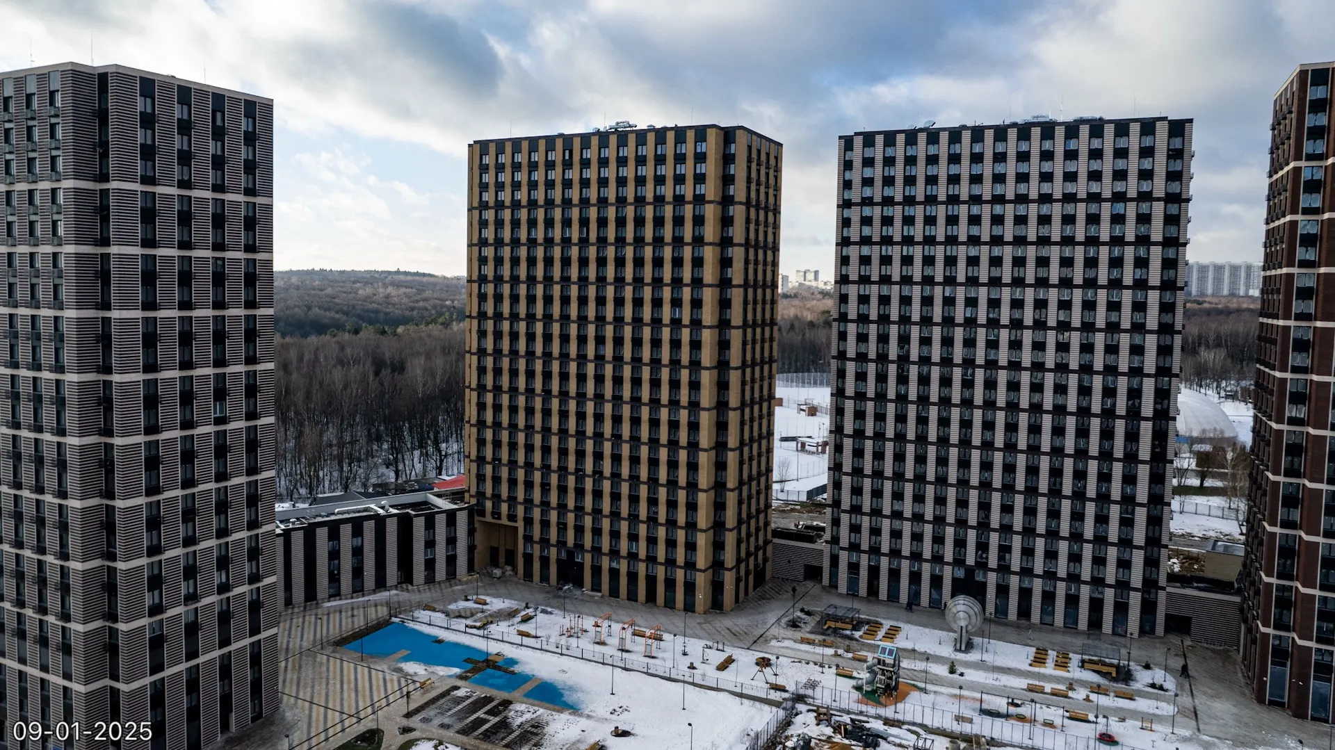 ЖК Parkside (Парксайд) ход строительства