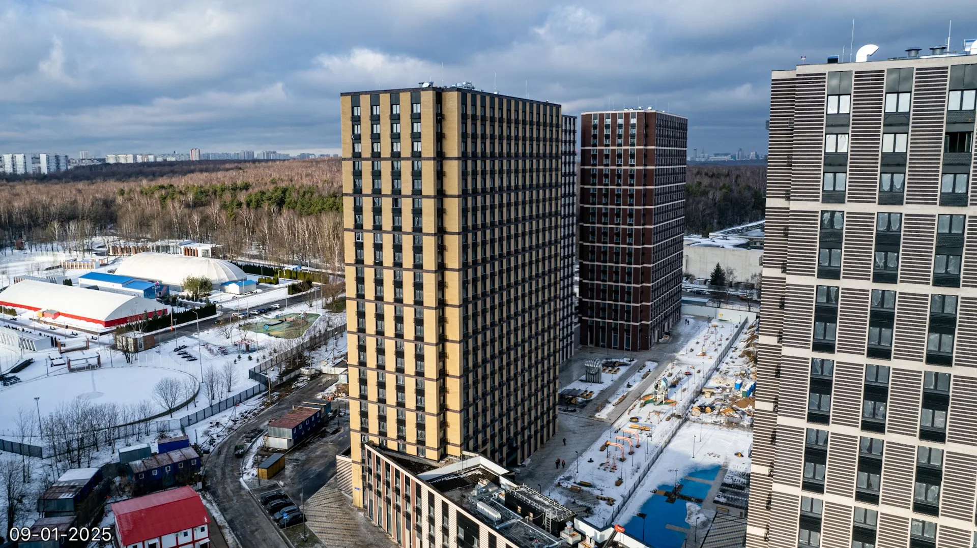 ЖК Parkside (Парксайд) ход строительства