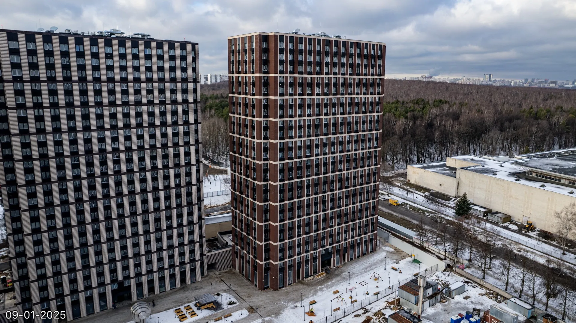 ЖК Parkside (Парксайд) ход строительства