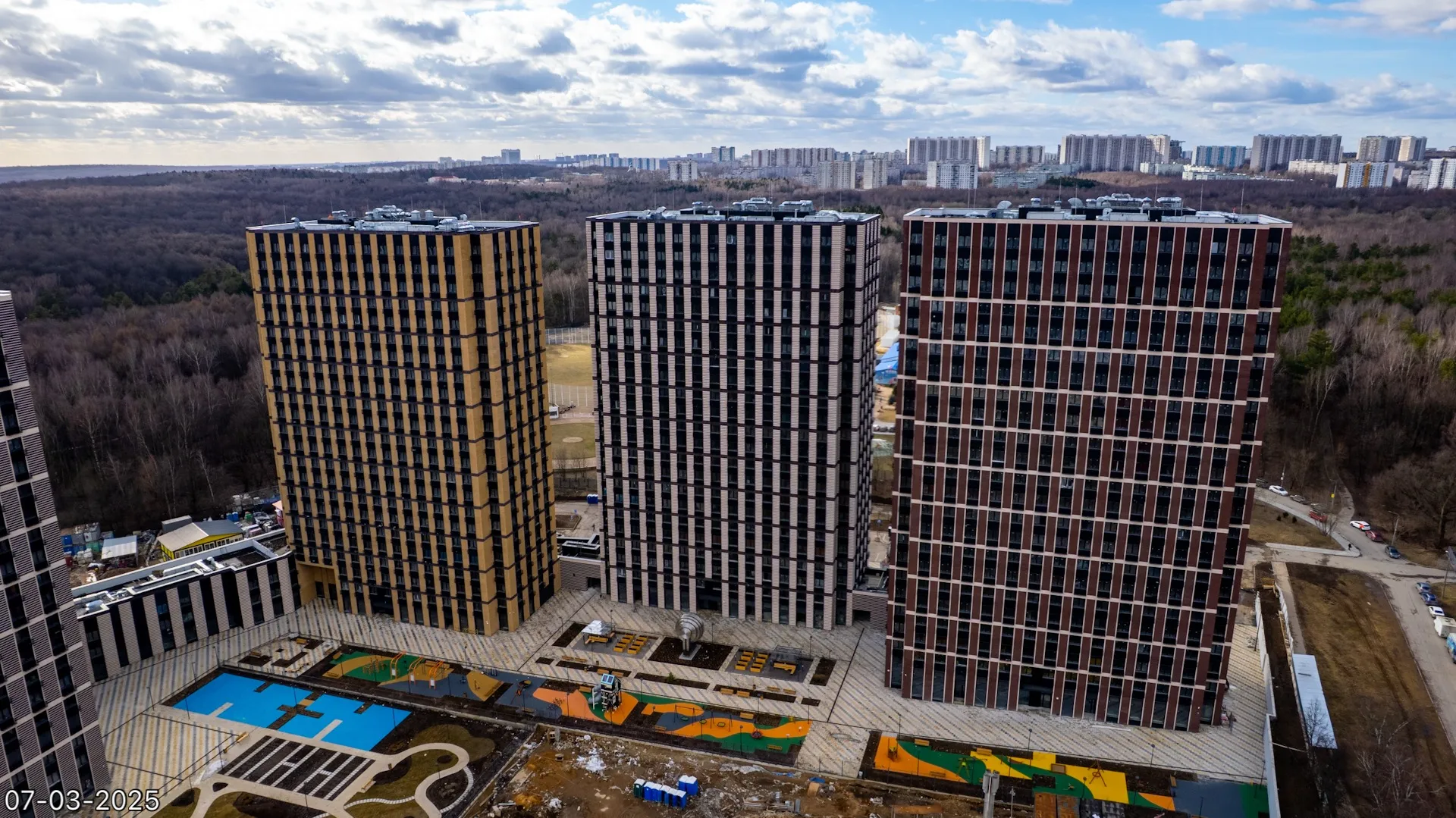 ЖК Parkside (Парксайд) ход строительства