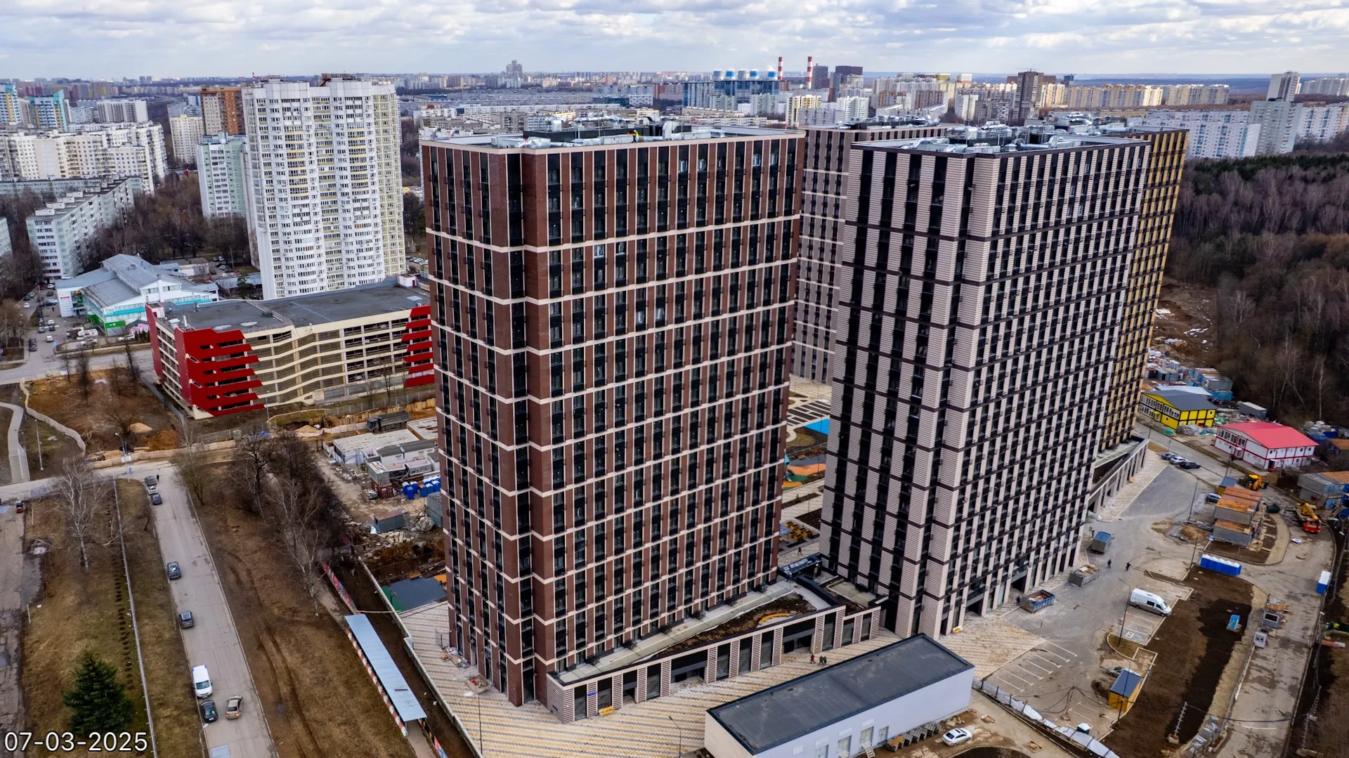 ЖК Parkside (Парксайд) ход строительства