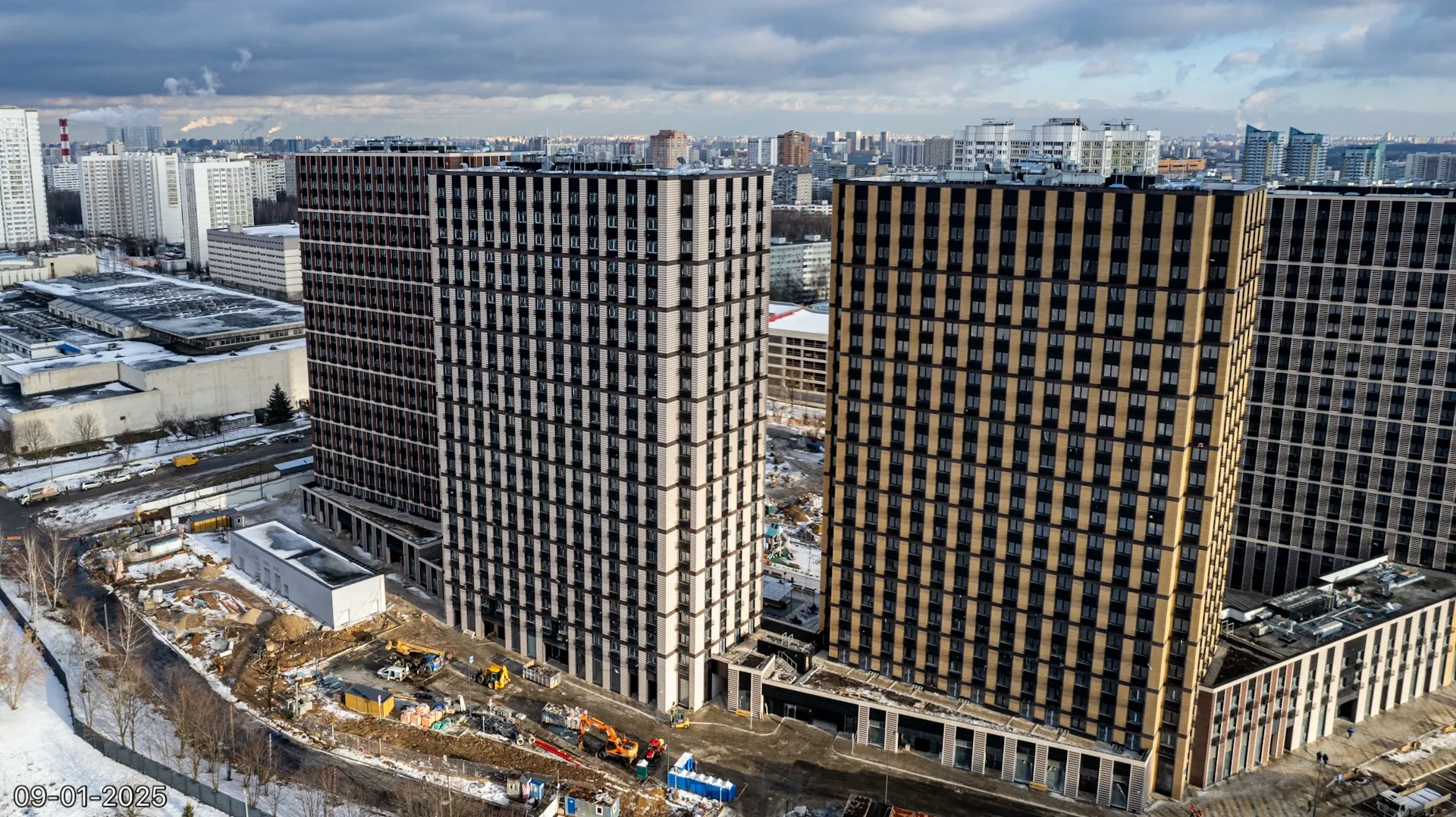 ЖК Parkside (Парксайд) ход строительства