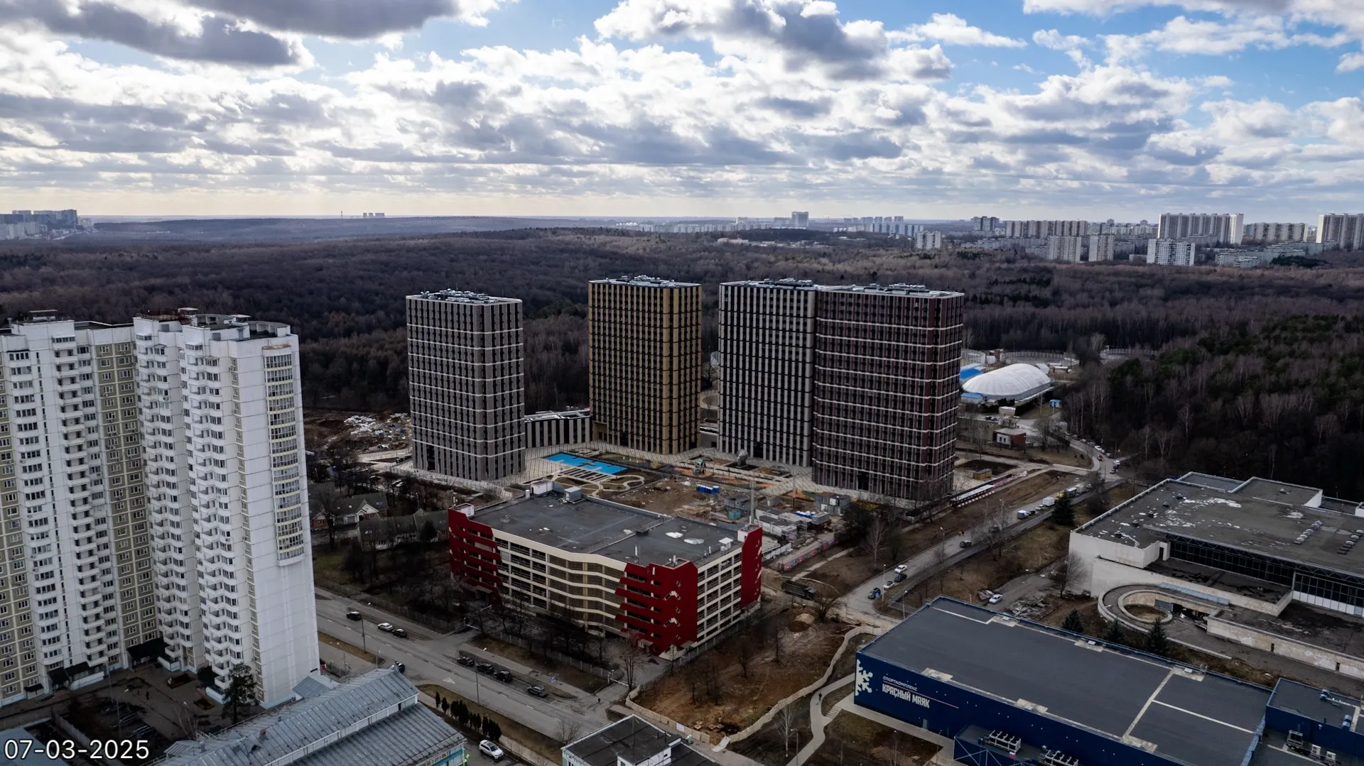 ЖК Parkside (Парксайд) ход строительства