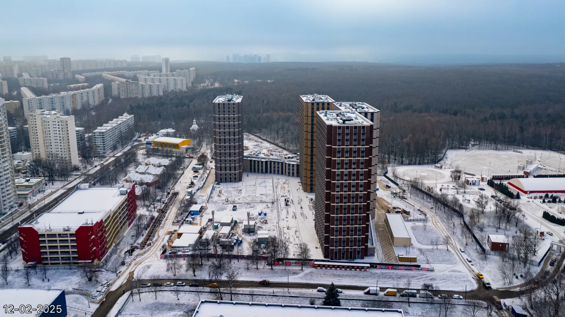 ЖК Parkside (Парксайд) ход строительства