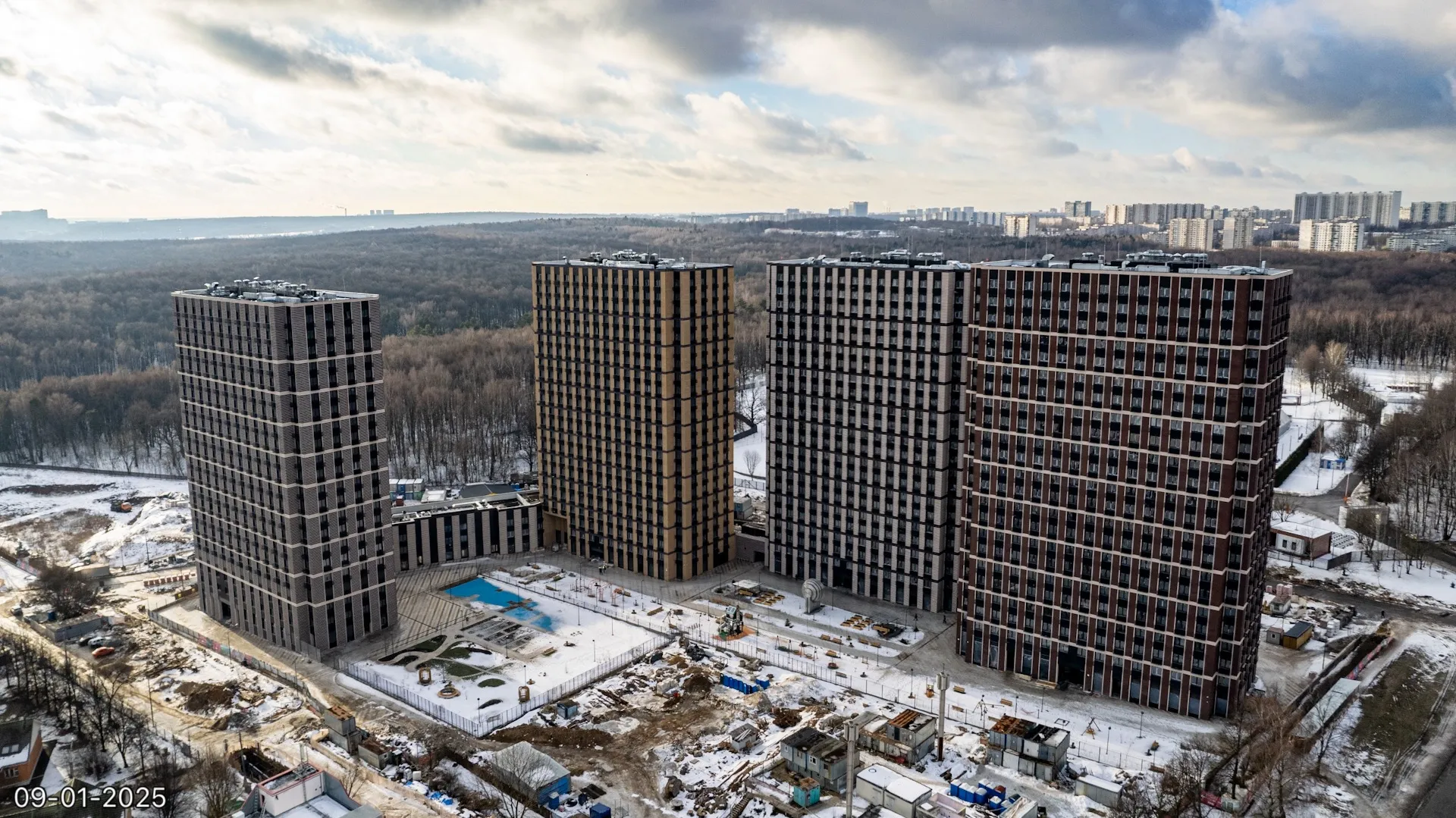 ЖК Parkside (Парксайд) ход строительства