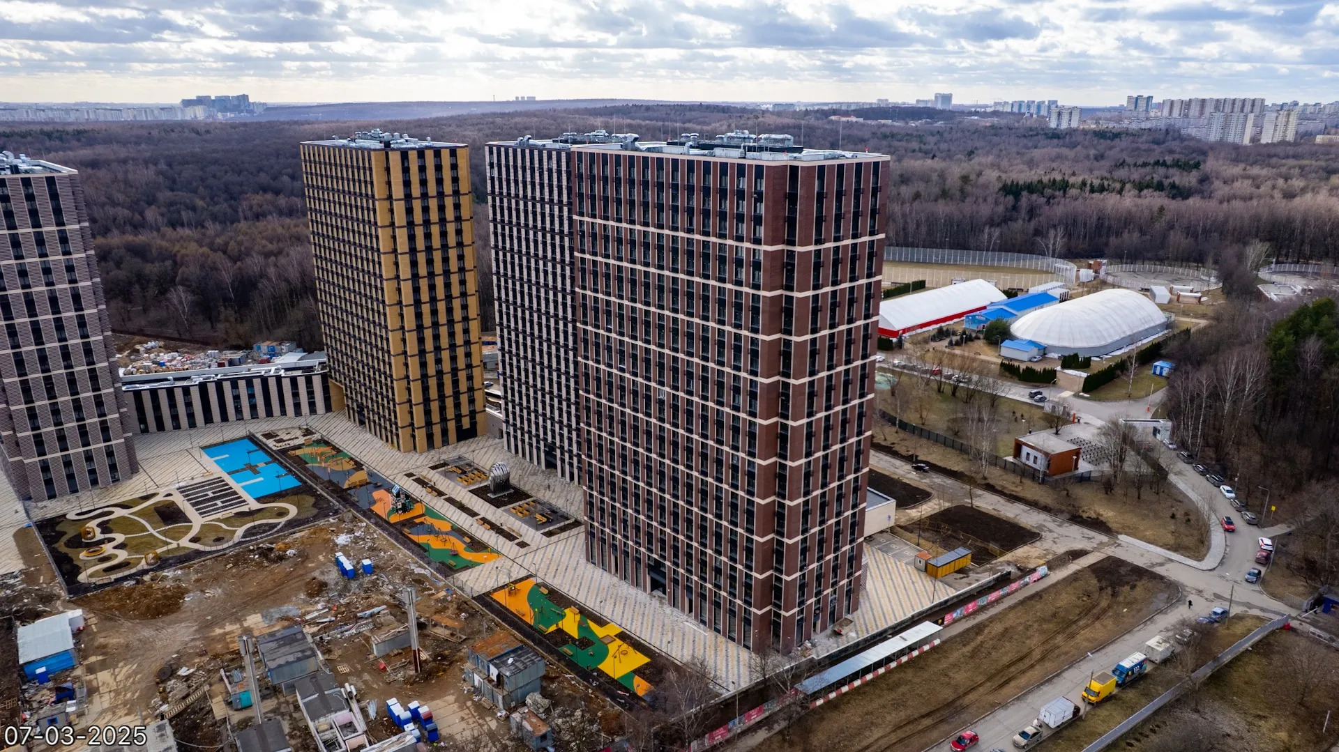 ЖК Parkside (Парксайд) ход строительства