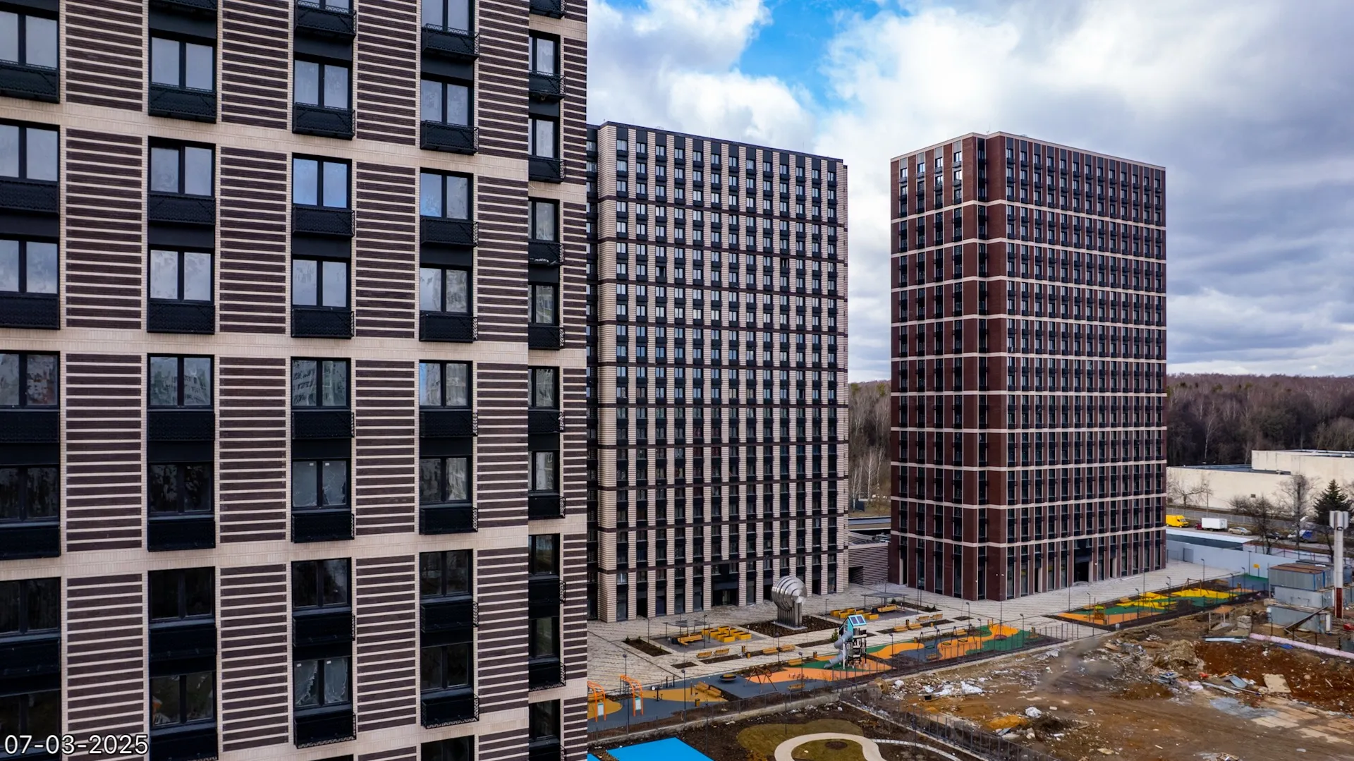 ЖК Parkside (Парксайд) ход строительства