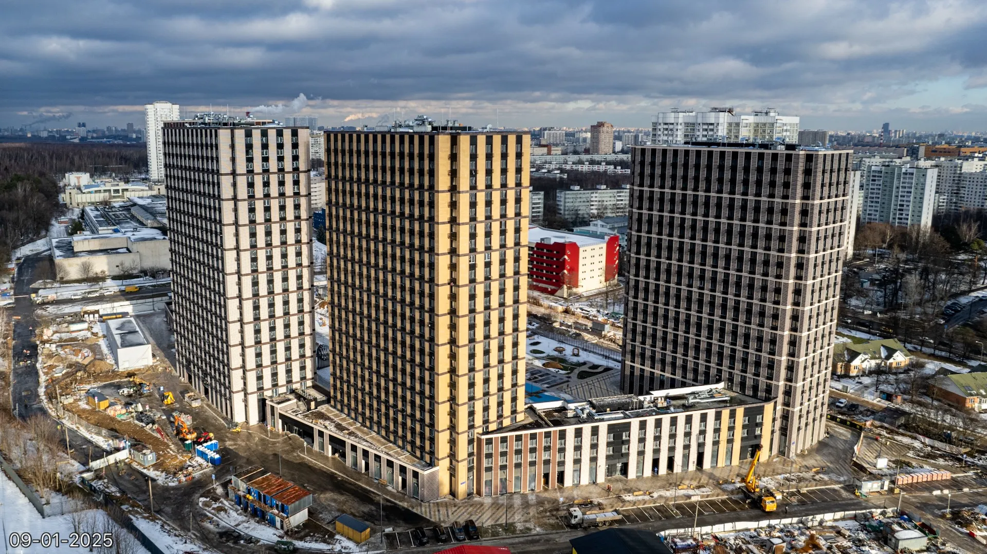 ЖК Parkside (Парксайд) ход строительства