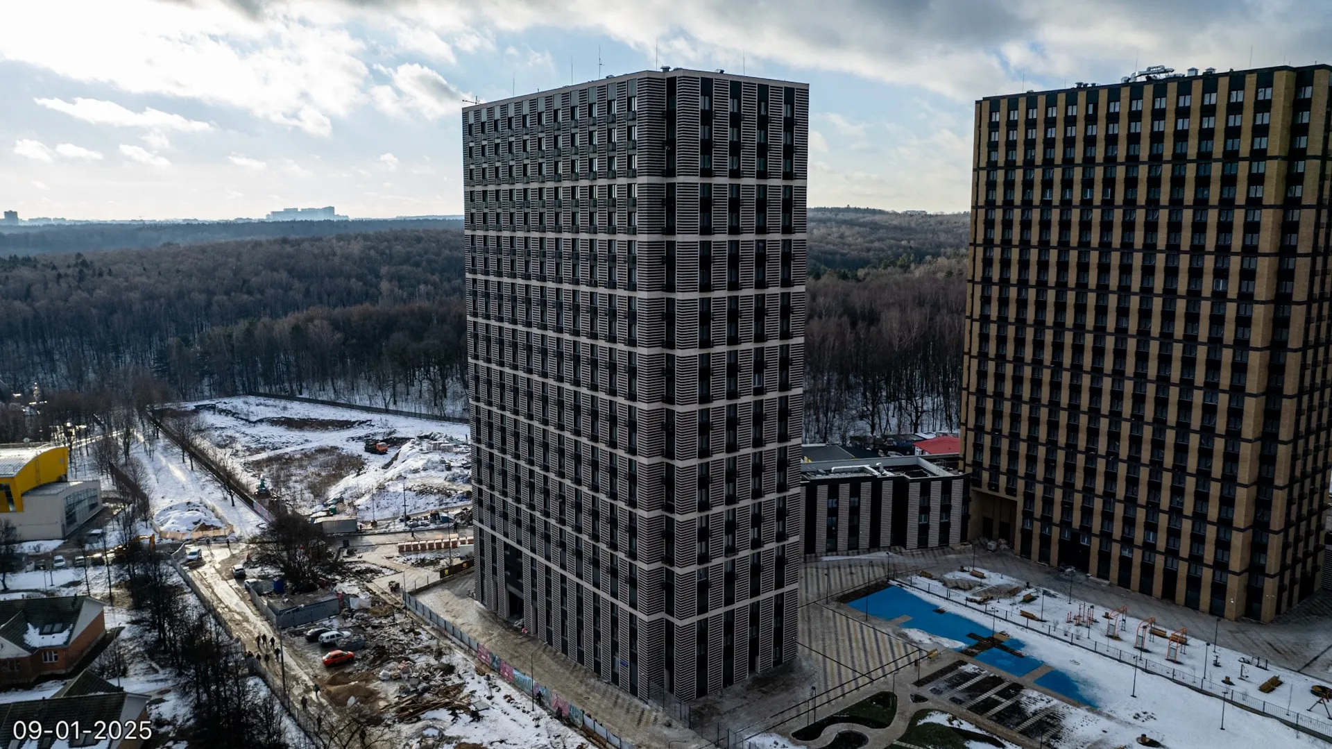 ЖК Parkside (Парксайд) ход строительства