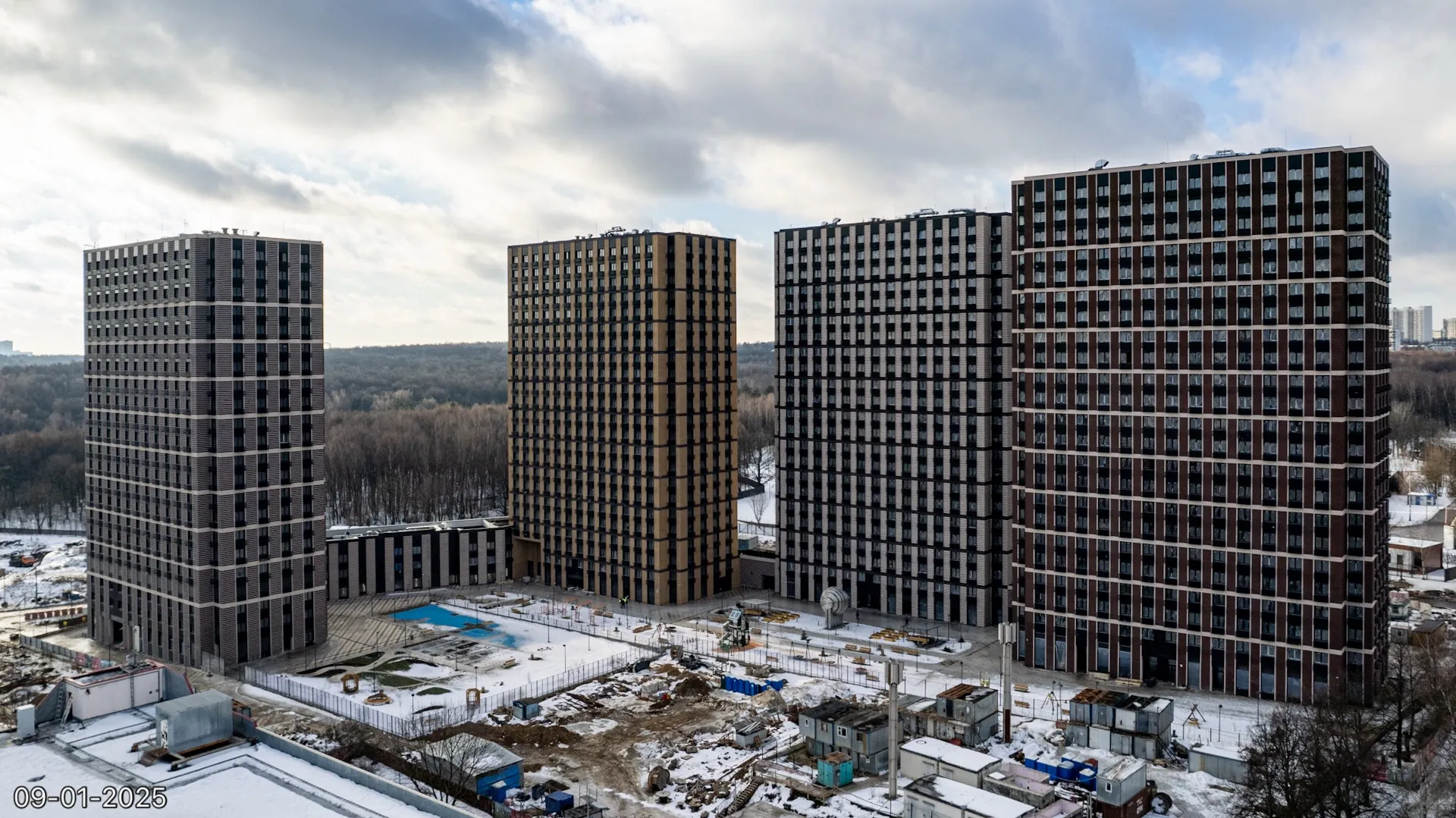 ЖК Parkside (Парксайд) ход строительства