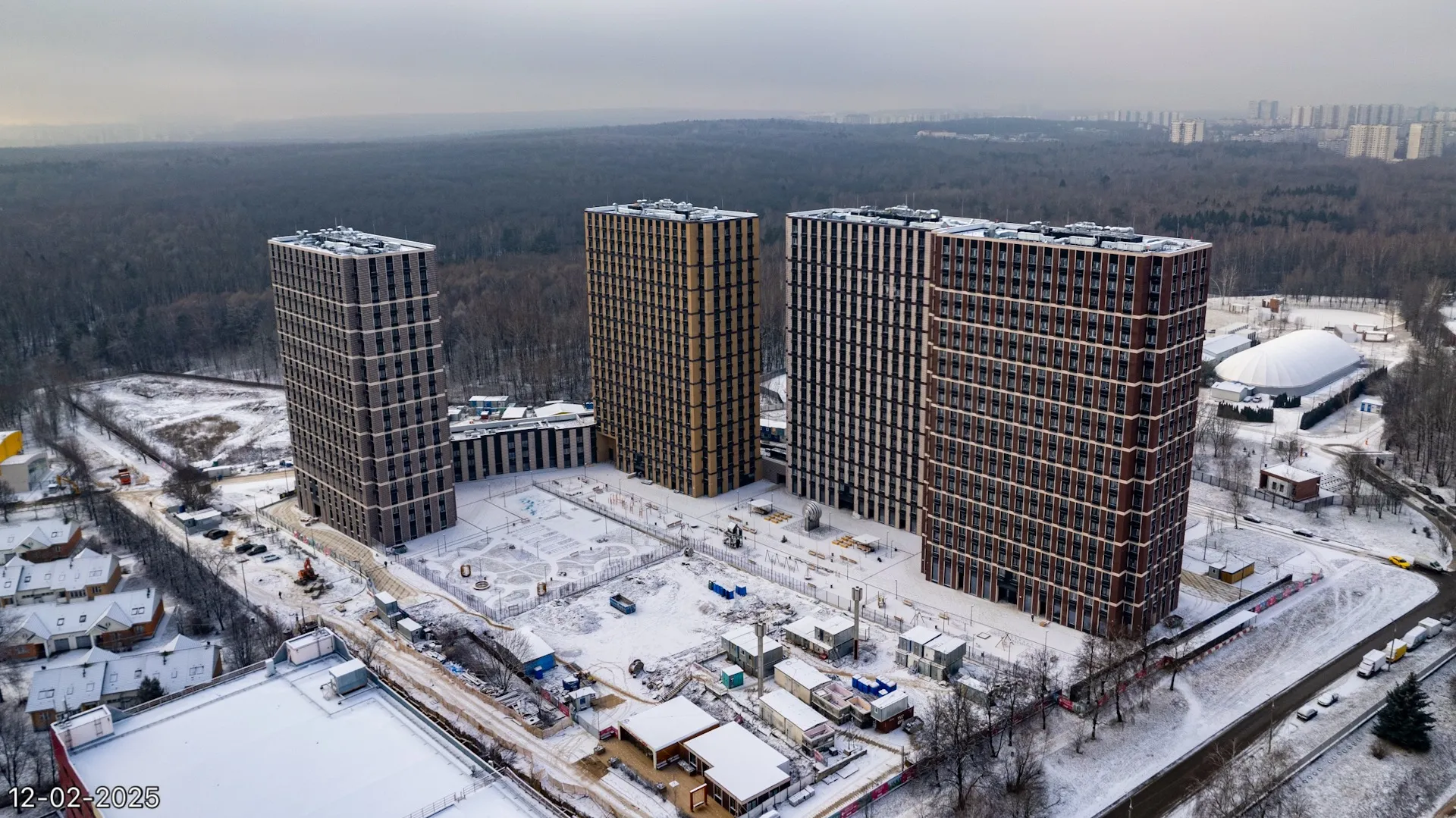 ЖК Parkside (Парксайд) ход строительства