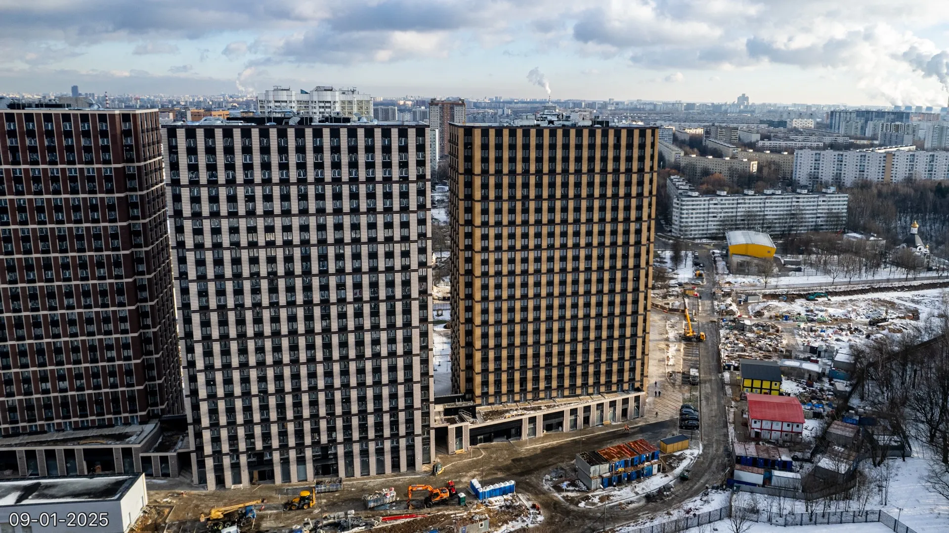 ЖК Parkside (Парксайд) ход строительства