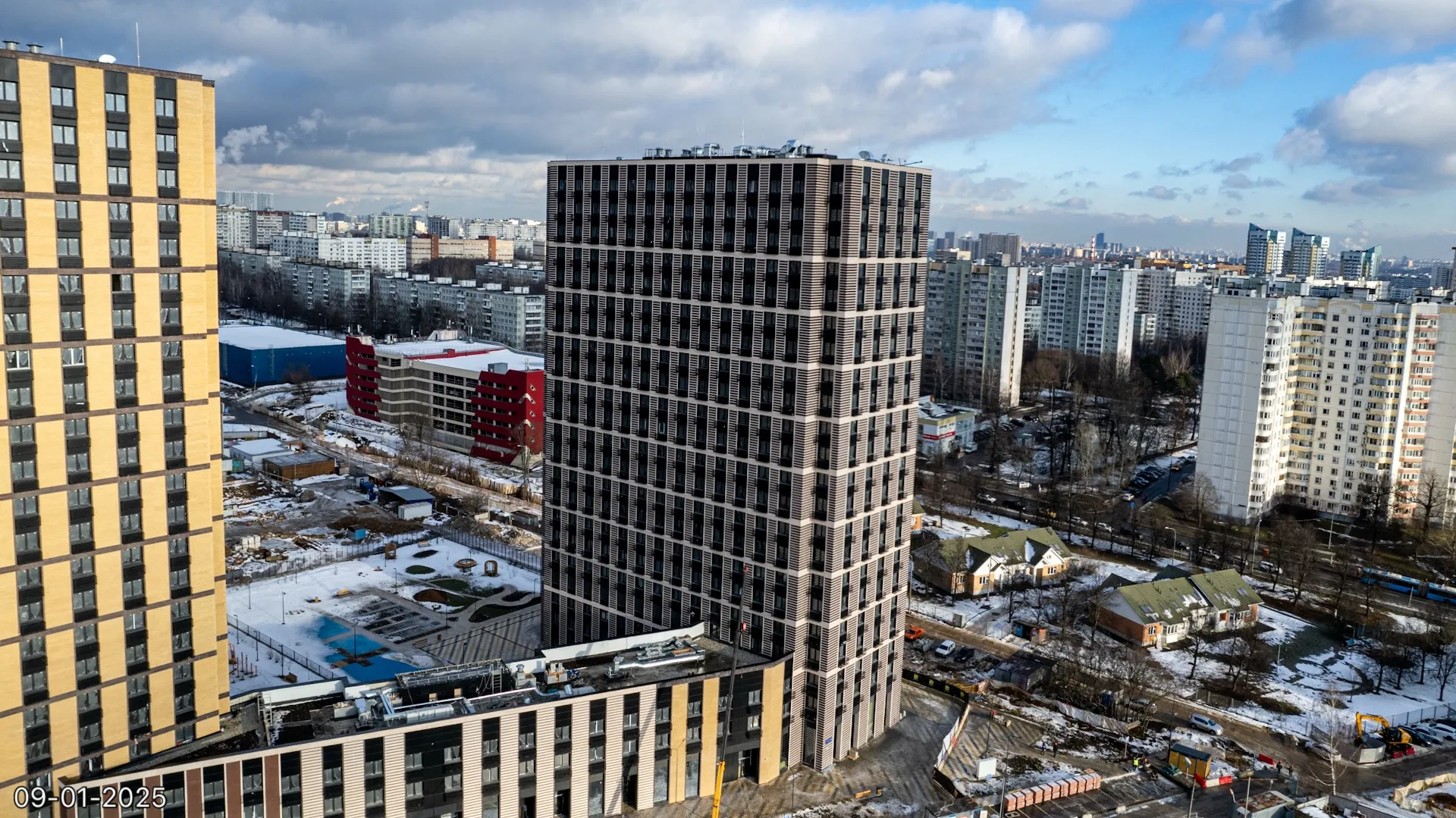 ЖК Parkside (Парксайд) ход строительства