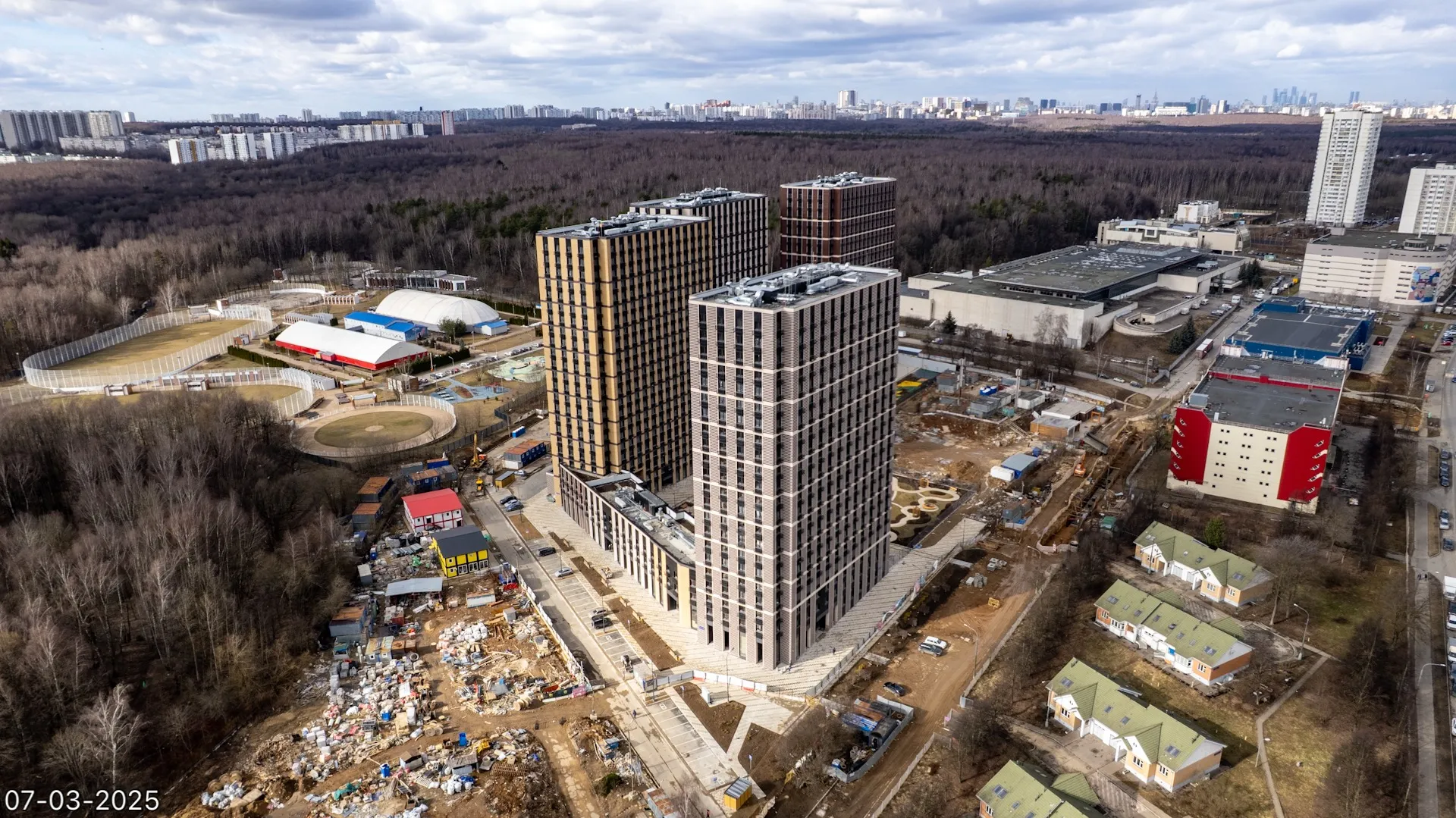 ЖК Parkside (Парксайд) ход строительства