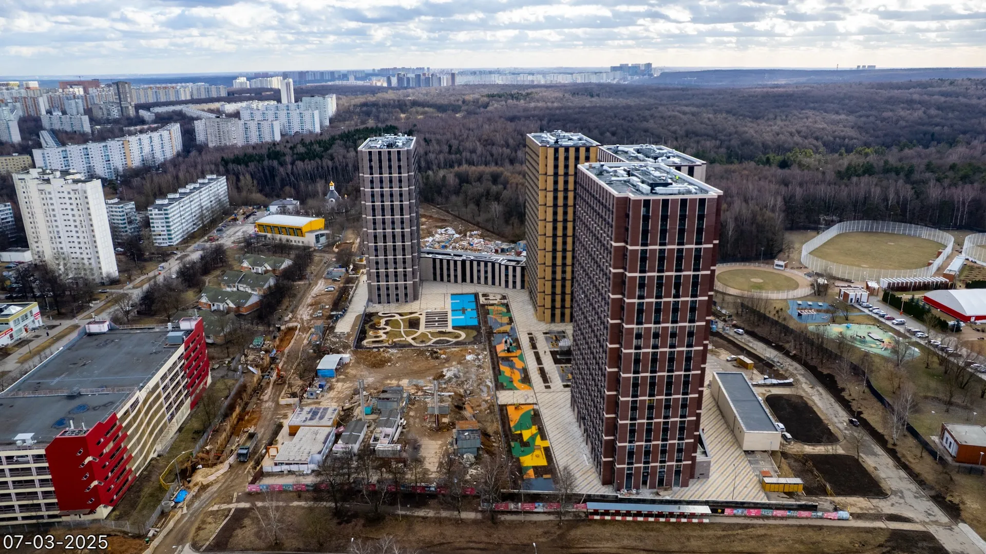 ЖК Parkside (Парксайд) ход строительства